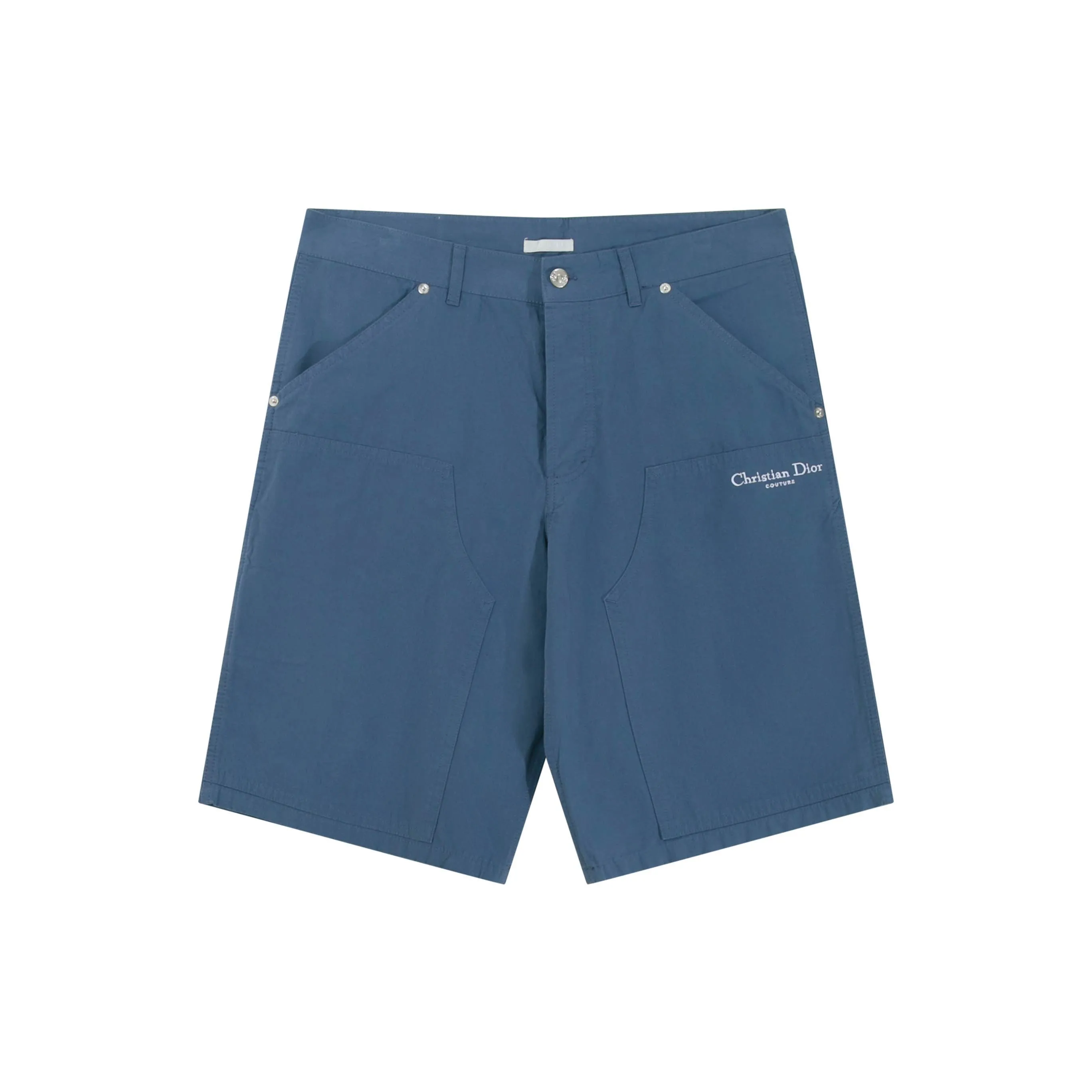 🅿️270 High-quality and new DIO* Dior small letter embroidered work shorts. The latest summer check work shorts are originally purchased and developed using 60-count plain fabric. The exclusive color and fabric need to be customized and dyed. The waistband has a unique lock. The hardware logo needs a full set of customized fabrics. The upper body is loose and versatile! Size: xs-l