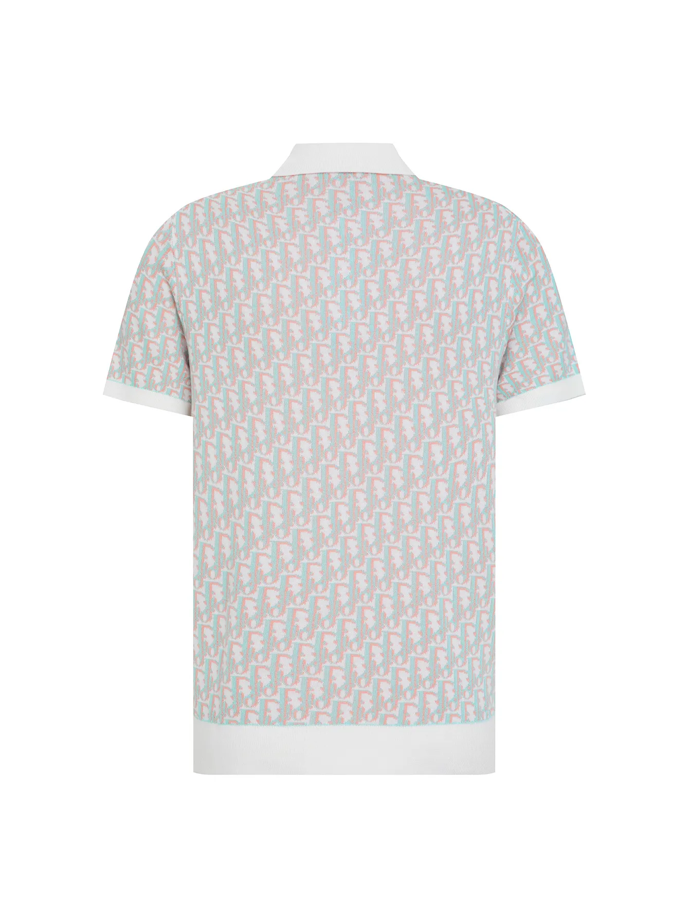 🅿️340 (ZP version) -Dior official website classic letter jacquard Tencel knitted short-sleeved Polo shirt, same style for men and women -Using ZP custom-dyed Tencel knitted fabric, threads are custom-dyed in the same cylinder with zero color difference, full set of accessories customized to distinguish the market currency, welcome to compare -Color Black White -Size S M L XL