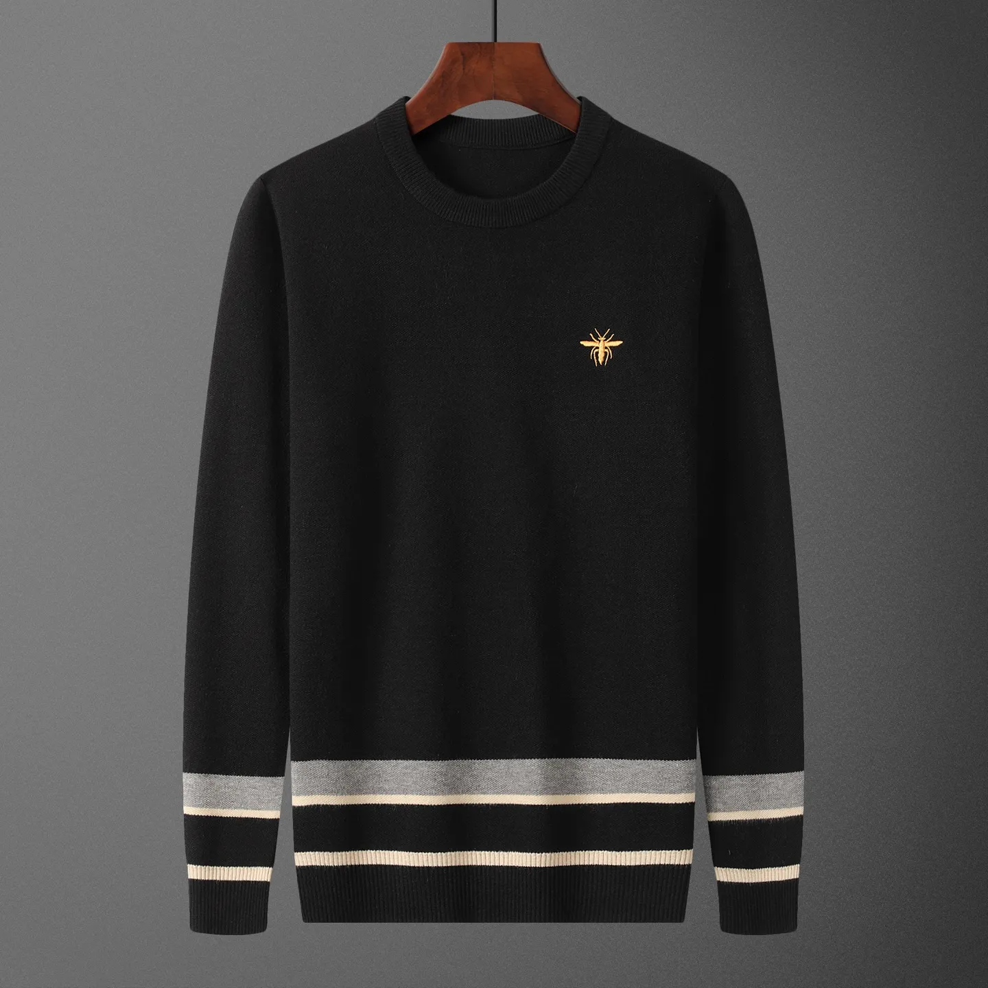 🅿️250 DIO•R, sweater, style number M2263#, size: M-XXXL, fabric: Modal. Anti-pilling, color: black