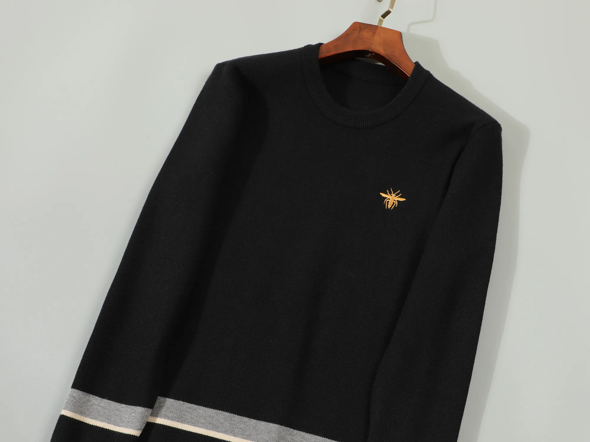 🅿️250 DIO•R, sweater, style number M2263#, size: M-XXXL, fabric: Modal. Anti-pilling, color: black