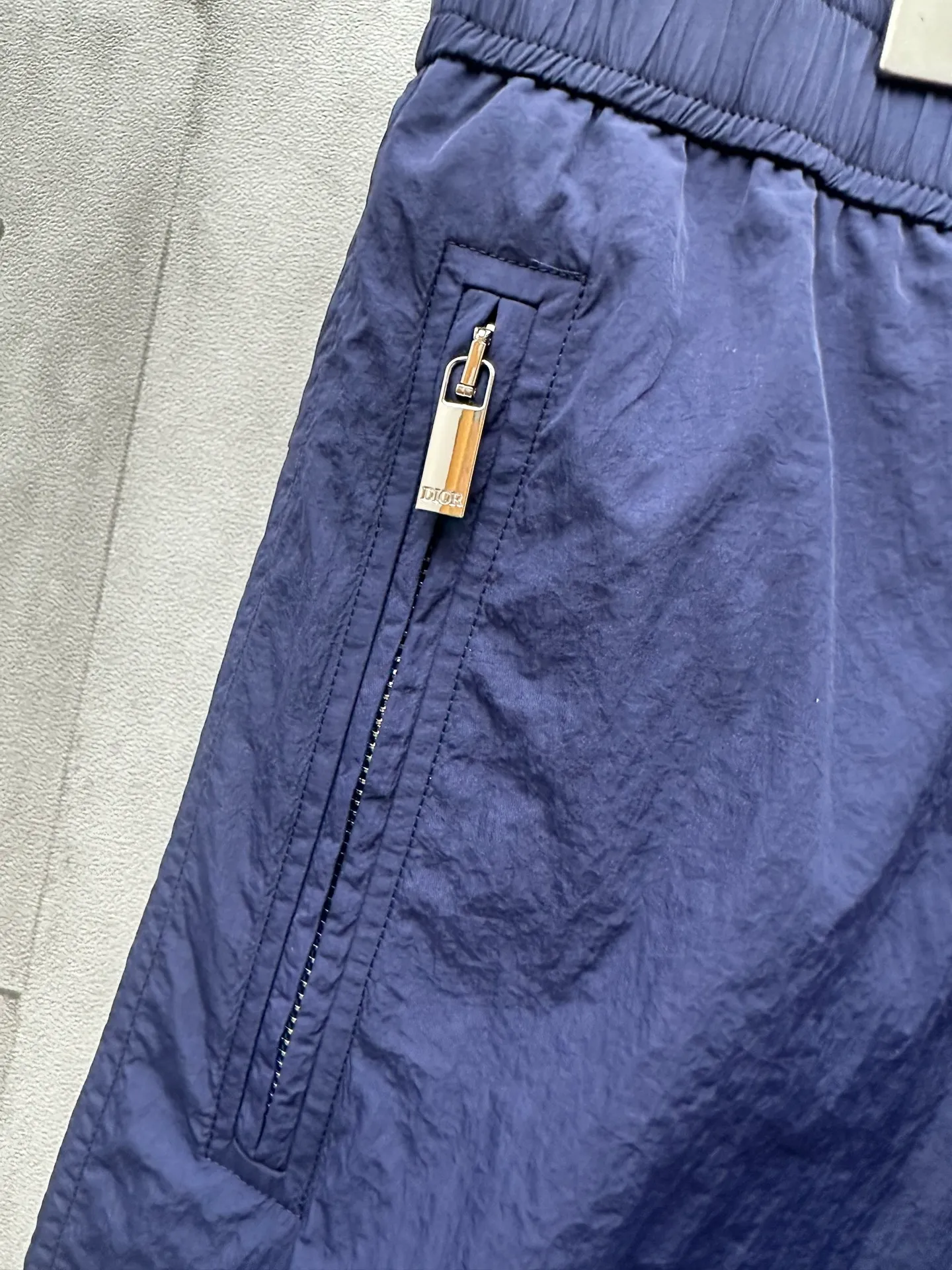 🅿️420 DIOR Dior spring and summer new belt buckle pocket zipper shorts Size: S M L XL