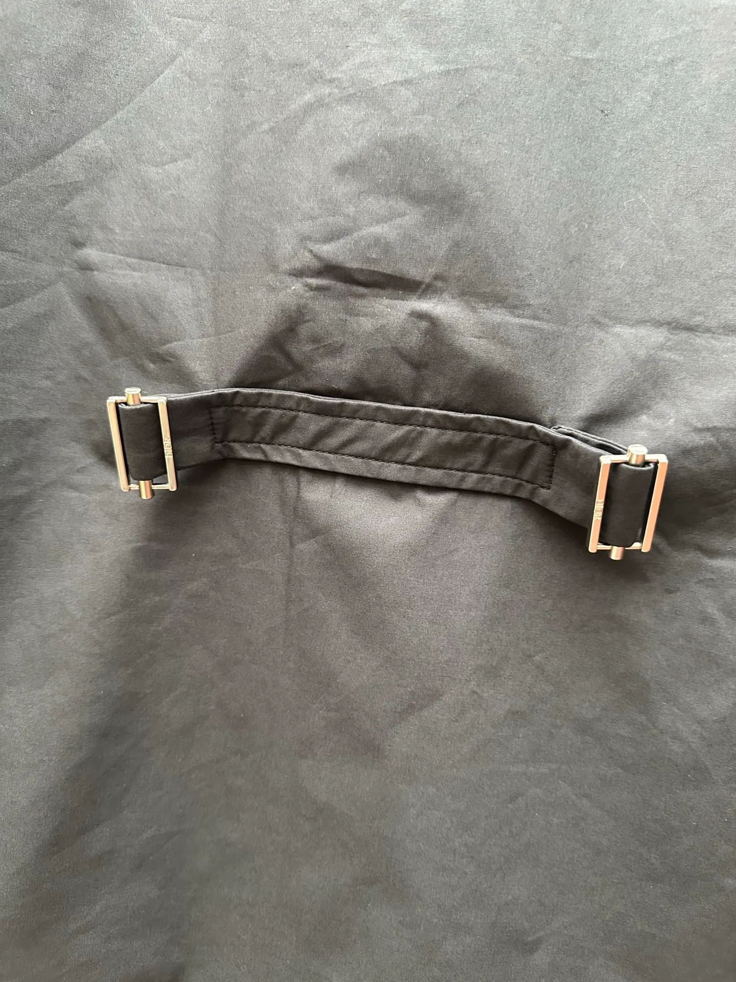🅿️500 Dior 2025ss pocket buckle belt shirt black cotton poplin Christian Dio.r Couture embroidery Size: S M L XL