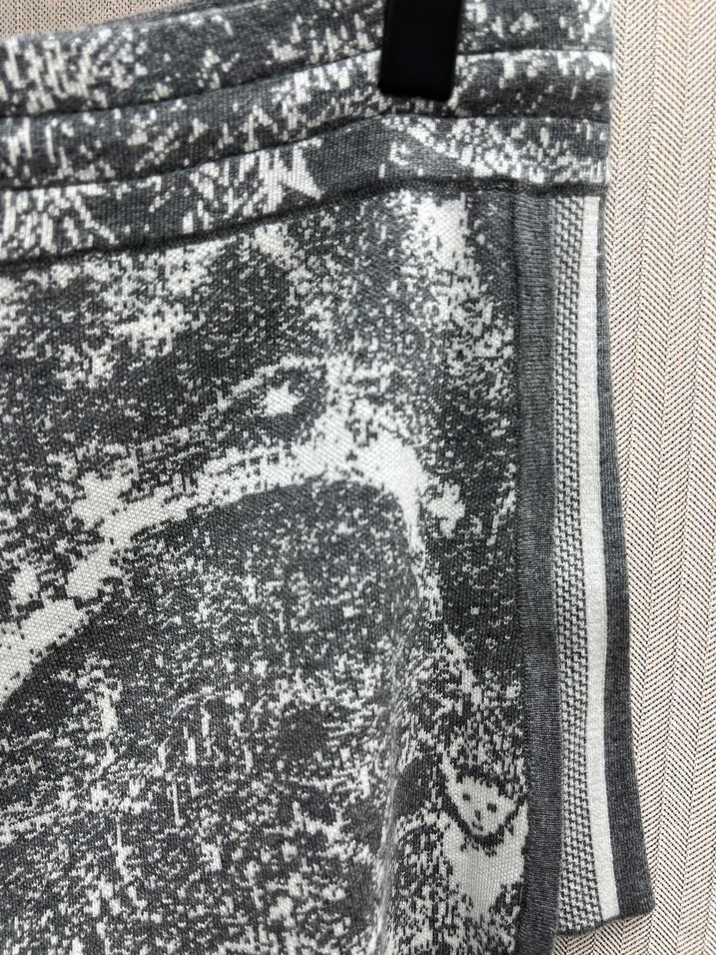 🅿️680 complete set of Dior 25ss new letter logo Rui jungle jacquard loose knitted shorts Size: S.M.L.