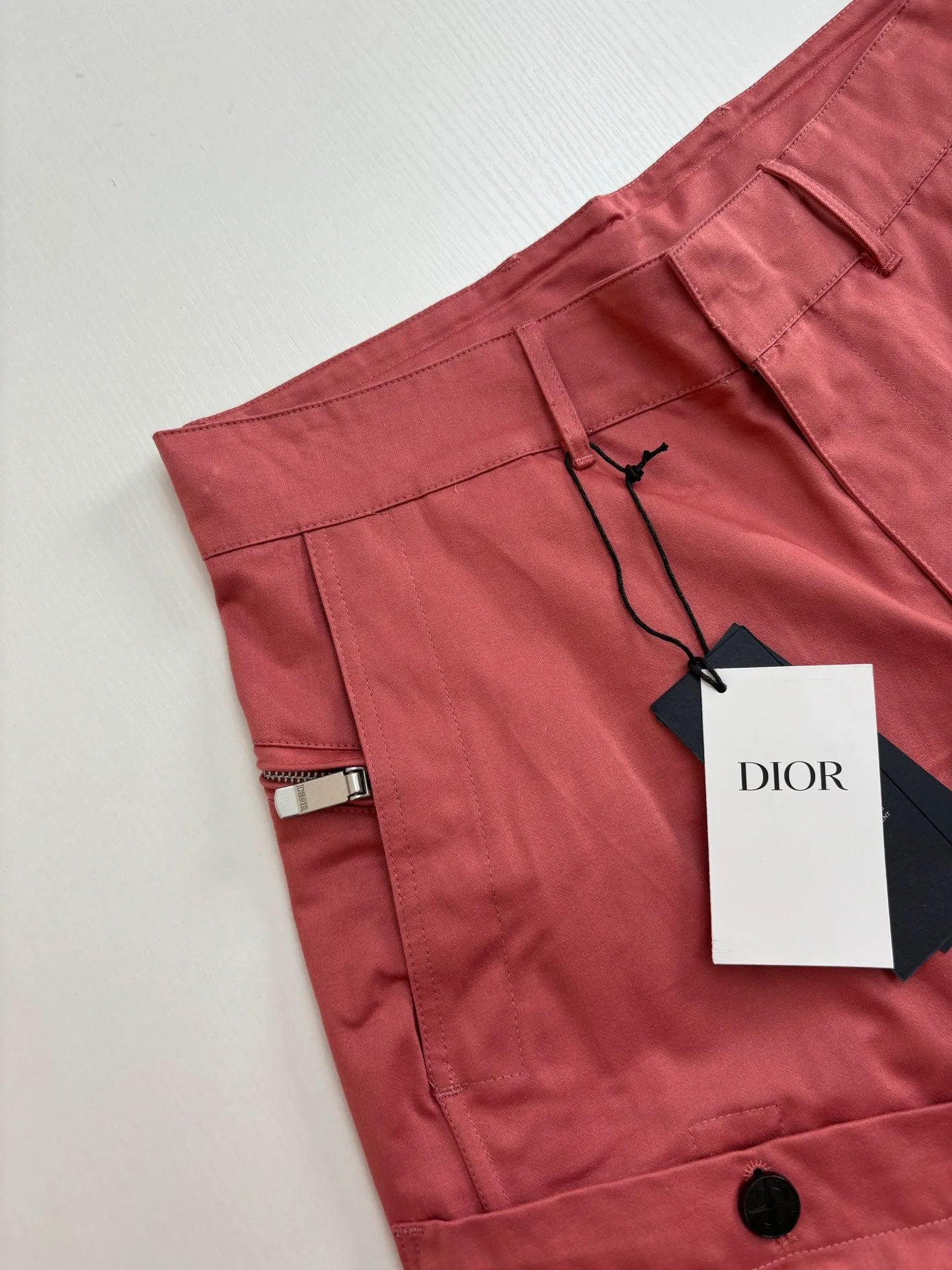 🅿️550 Dio*/Dior 25Ss Stone Island co-branded multi-functional shorts, custom-woven and dyed technical canvas fabric, Stone Island policy armband, custom-woven flat machine rib, perfect restoration, mold opening, latest co-branded hardware Sizr: S/M/L/XL