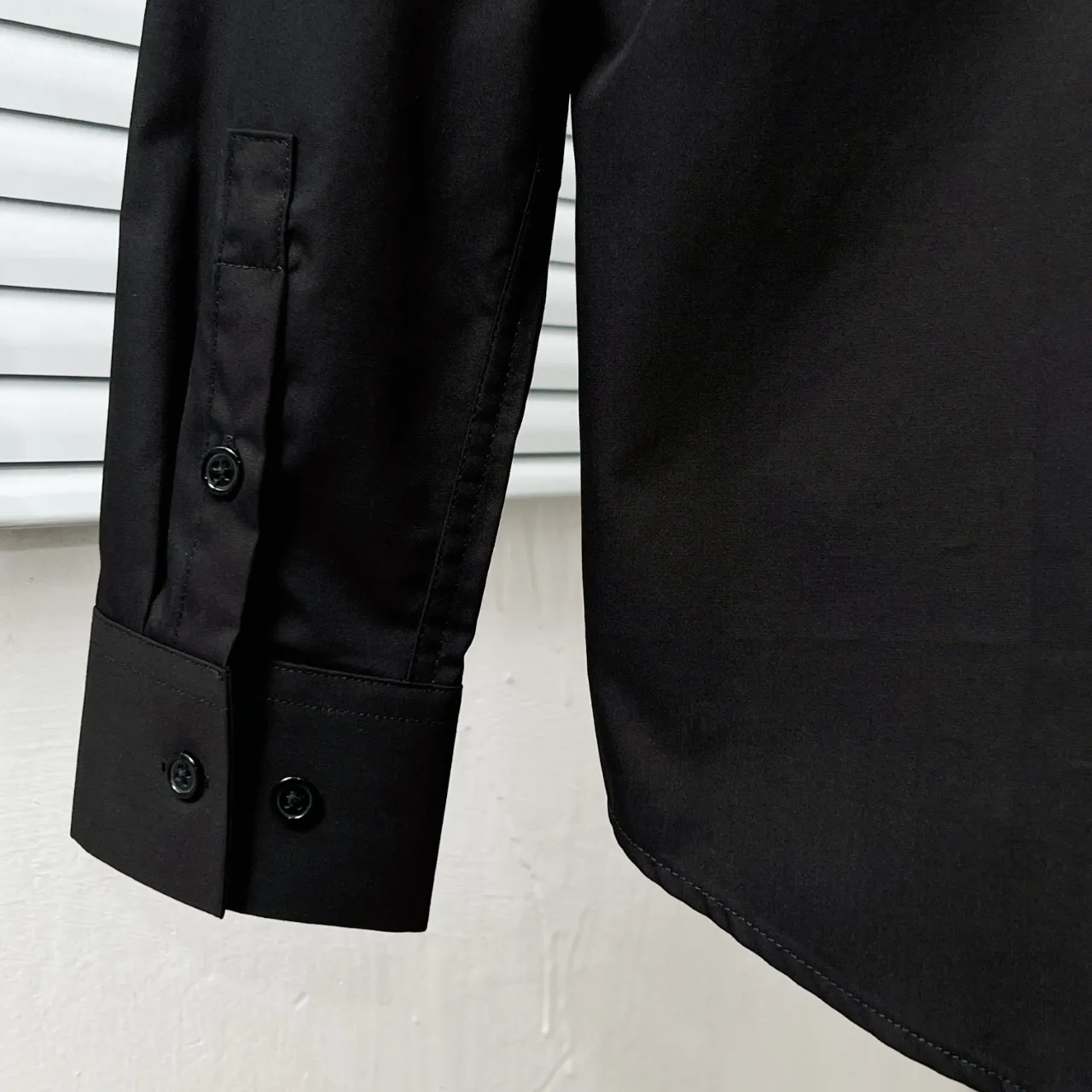 🅿️326 DIO*/Dior Placket Classic CD Metallic Shirt Size: M-4XL Color: Black White