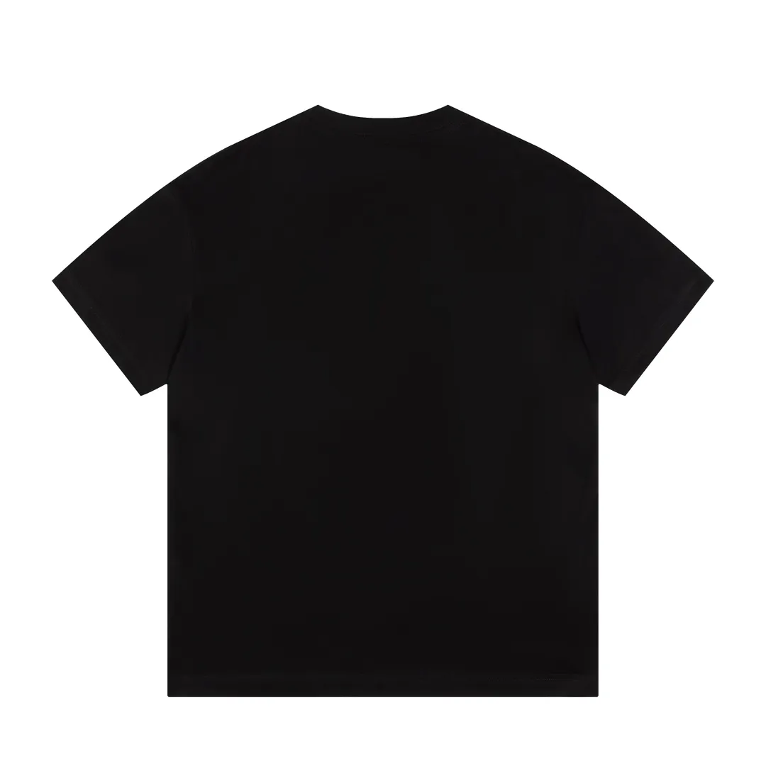 🅿️180 High-quality DIOR/Dior's new flocked specimen letter short-sleeved T-shirt uses flocking technology. Pure cotton double yarn fabric, loose version, complete set of accessories. The fabric is soft and thick. Complete with three labels, same size for men and women. Size xs s m l