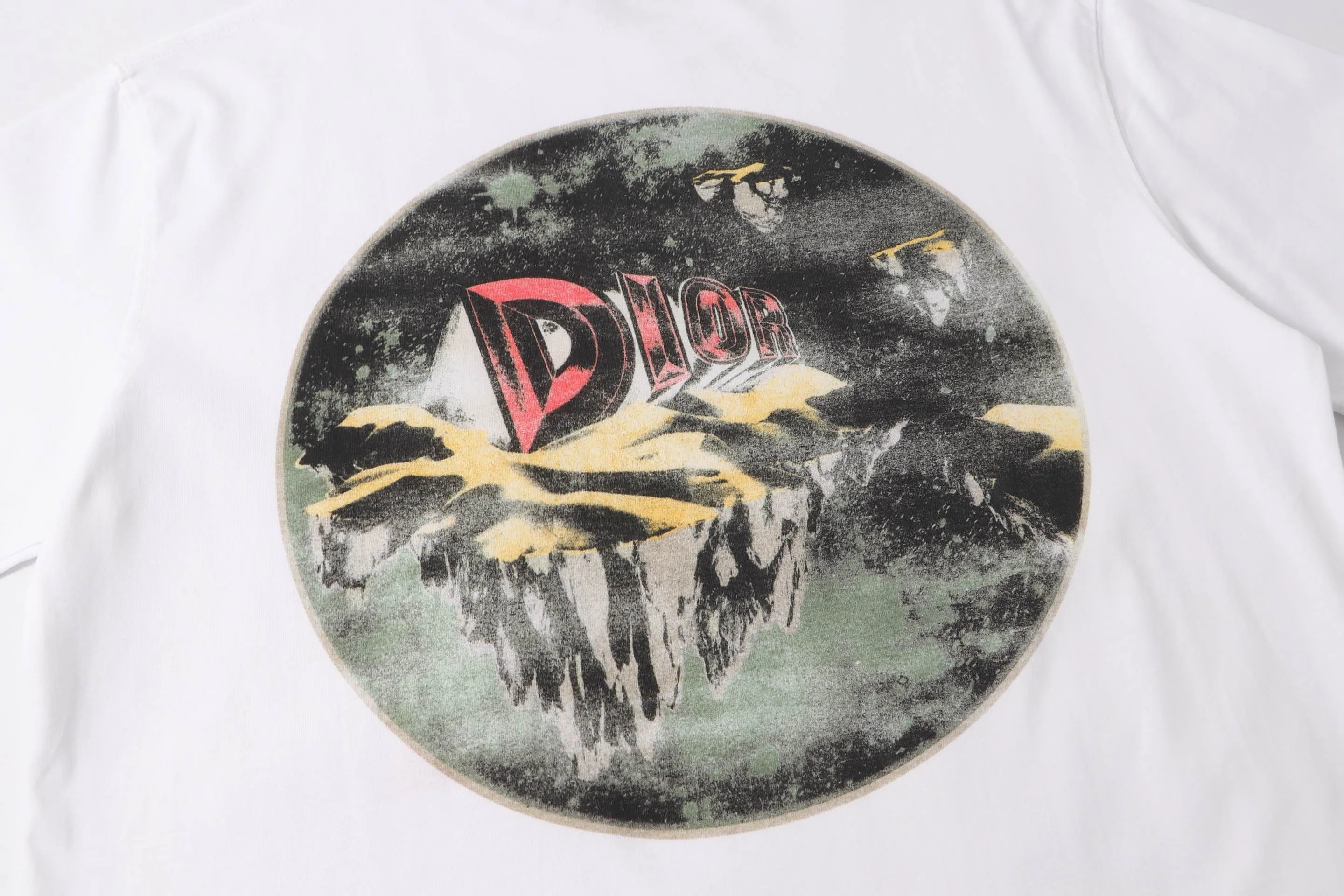 🅿️200 High-quality new DIO*CD desert dune universe theme short-sleeved T-sleeves Highly combed cotton short-sleeved garments washed to add texture Use imported digital direct injection for multiple debugging to perfectly restore the three-dimensional texture of the printing Very good accessories Customized details Real shots Same style for men and women Size: xs-l