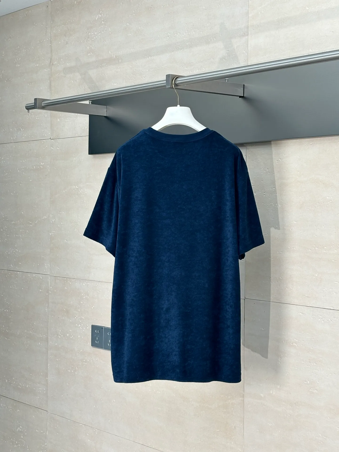🅿️230 Dio*/Dior 25Ss new letter embroidered towel jacquard short sleeves Size: S/M/L/XL
