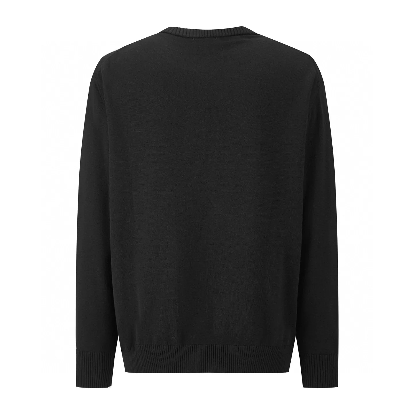 🅿️480 [Exclusive supply] CD file logo embroidered crew neck sweater (black) The fabric is made of 55 merino wool and 45 cotton long cotton yarn. This style is a blended yarn with a high wool content that makes it softer to the touch. The upper body comfort is very strong. The washing water of ready-made clothes removes odors and fixes the shape of the clothes so that they are not easily deformed after a second drying wash. Do not machine wash! The embroidery uses flat embroidery, and the imported Tajima machine makes the embroidery effect more delicate, and every line and line is perfectly reproduced. The number of stitches is about 16,000. This sweater features the Dior Archives Labels logo reinterpreted in an embroidered version of the brand's label. Made of white wool jersey with ribbed crew neck, cuffs and hem. It is characterized by timeless charm and is perfect for adding a touch of elegance to spring looks. Dior Archives Labels embroidered at chest. Ribbed crew neck, cuffs and hem. Size:S.M.L.XL