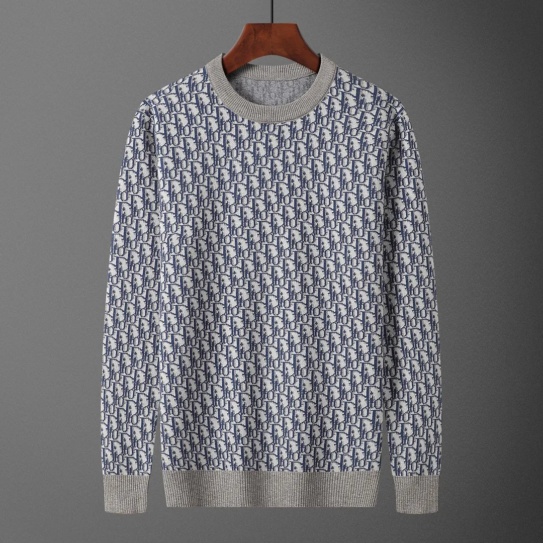 🅿️250 DIO•R, sweater, style number M2175#, size: M-XXXL, fabric: Modal. Anti-pilling, color: blue