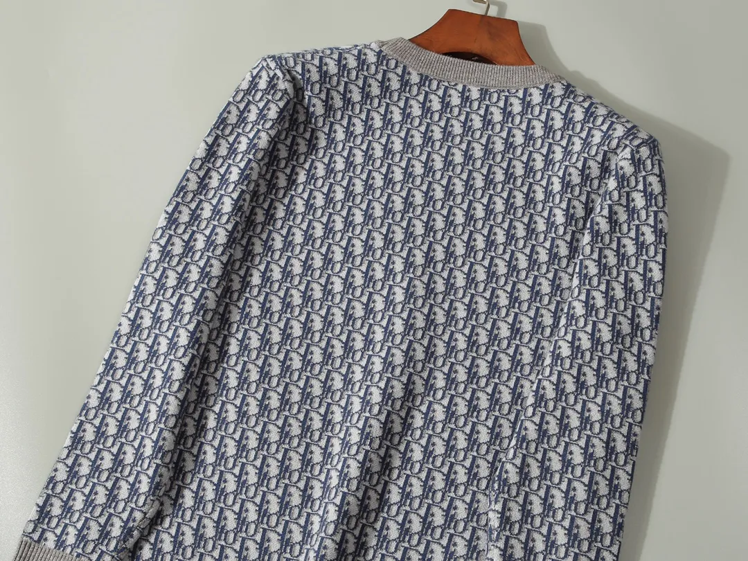 🅿️250 DIO•R, sweater, style number M2175#, size: M-XXXL, fabric: Modal. Anti-pilling, color: blue