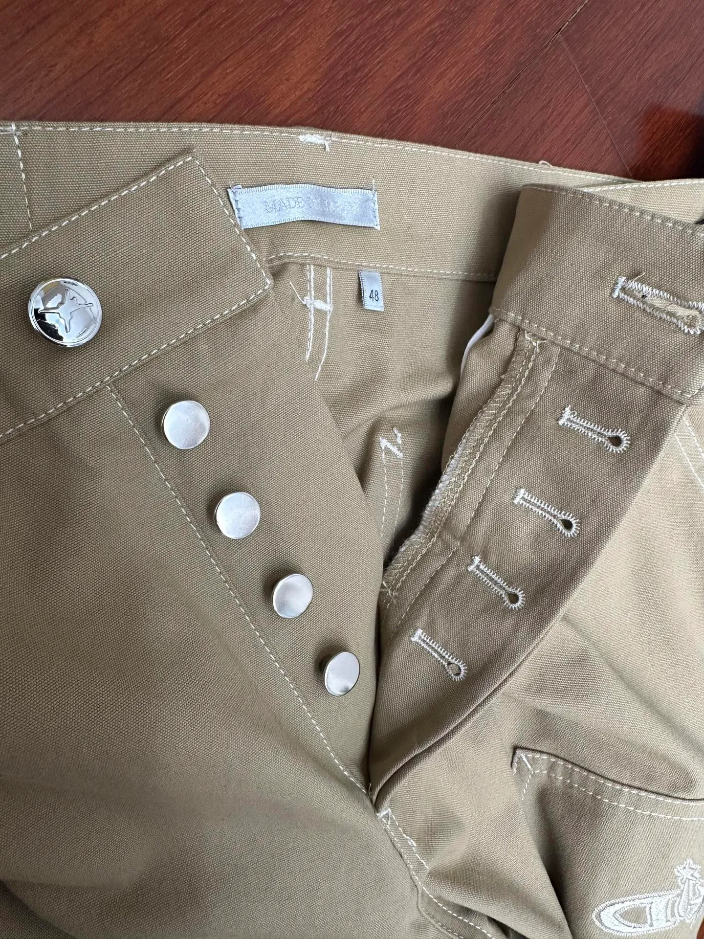 🅿️500 DIOR Dior 25ss new brown cotton shorts, from the DIOR AND LEWIS HAMILTON limited series. Size: 46 48 50 52