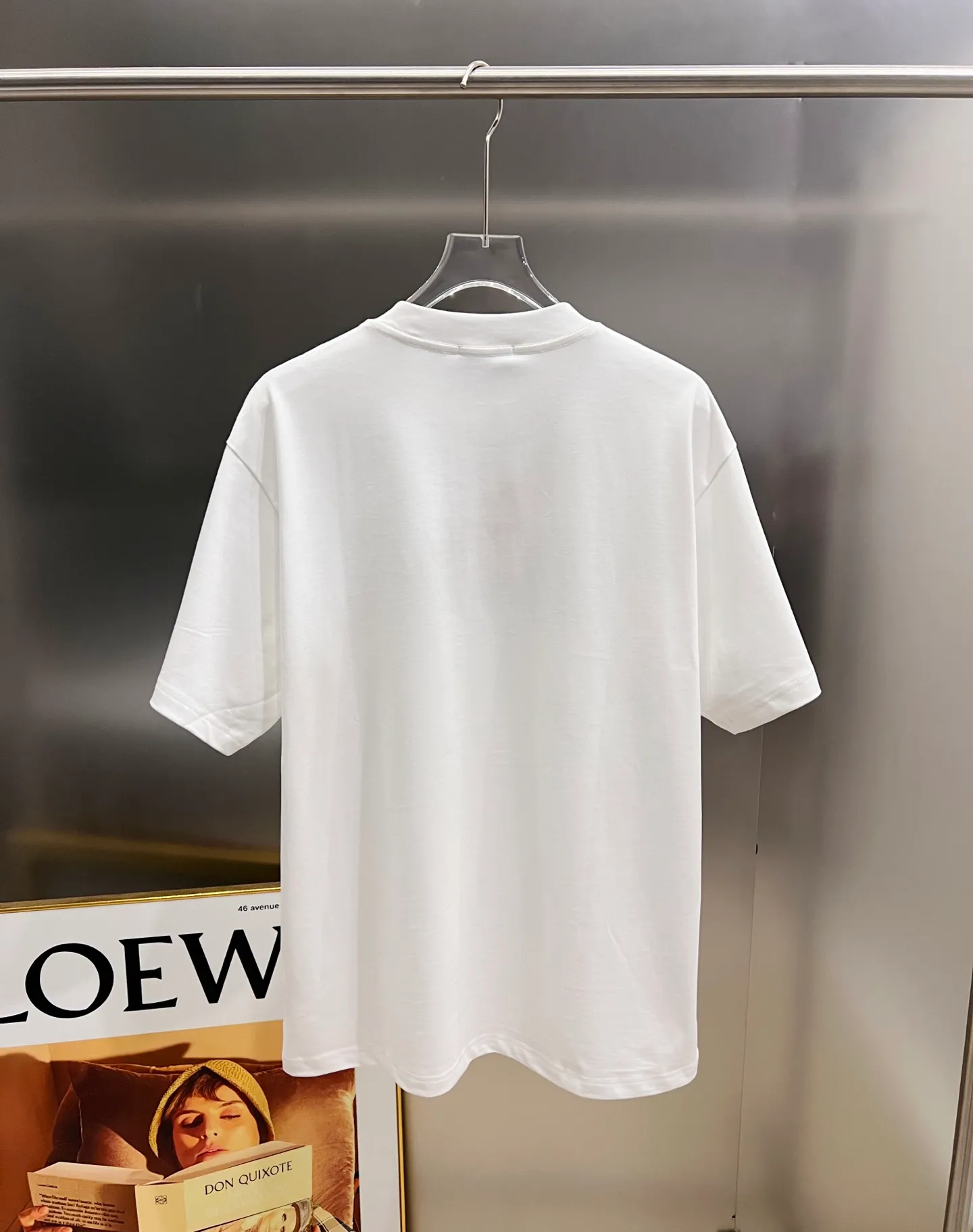 🅿️190 Dio* Dior 2025 autumn and winter new style Classic letter thick plate three-dimensional silicone technology Simple and elegant Customized double yarn plain cotton fabric Short-sleeved T-shirt Same style for men and women Size S M L XL XXL Five sizes black white