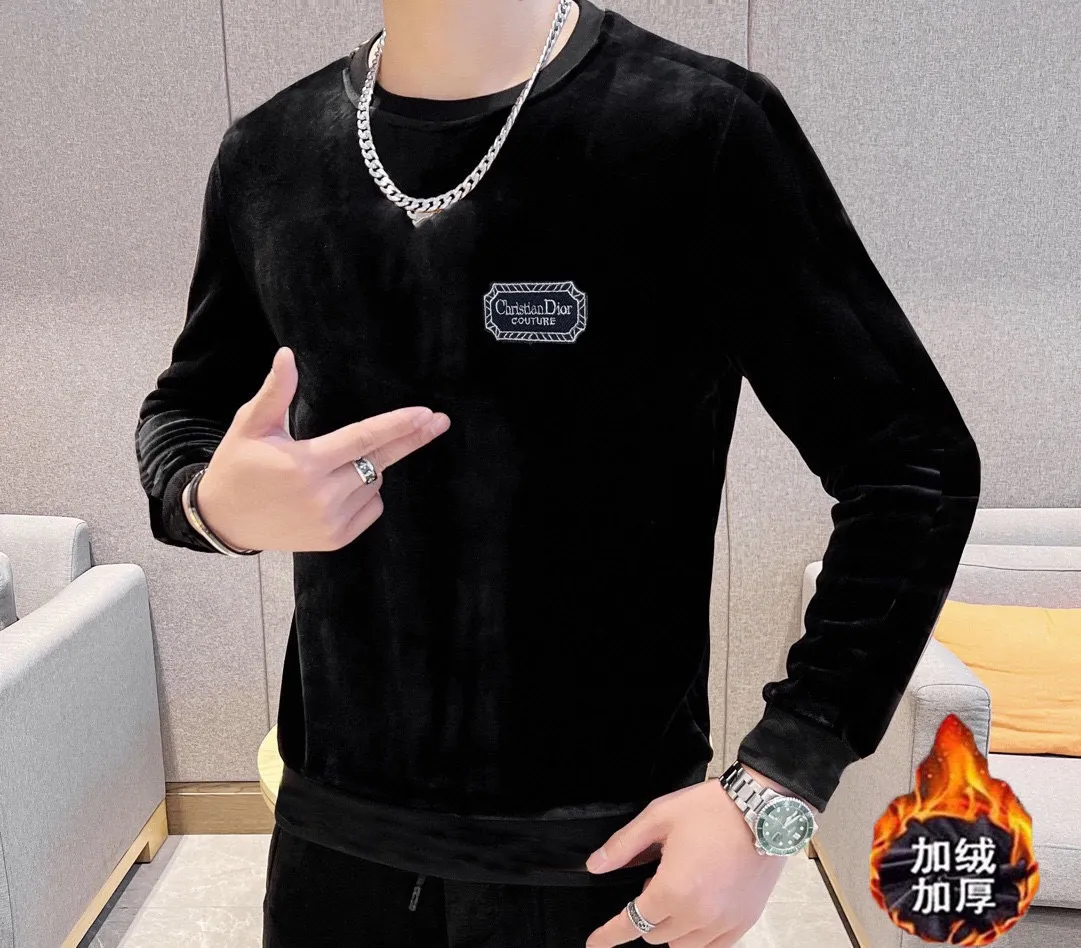 🅿️420 [DIOR Dior] (Double-sided gold velvet) hot-selling suit is coming. Focus on the original version of the official website. 2025 new hot-selling gold velvet suit. The original order is the best. 🇭🇰 Dedicated to the meticulous work of top designers, it is a fitting and perfect upper body effect. 100% natural high-quality gold velvet, close-fitting comfort, noble and elegant! Original hardware embodies elegance and nobility! Counter size: M-4XL (up to 200 pounds)