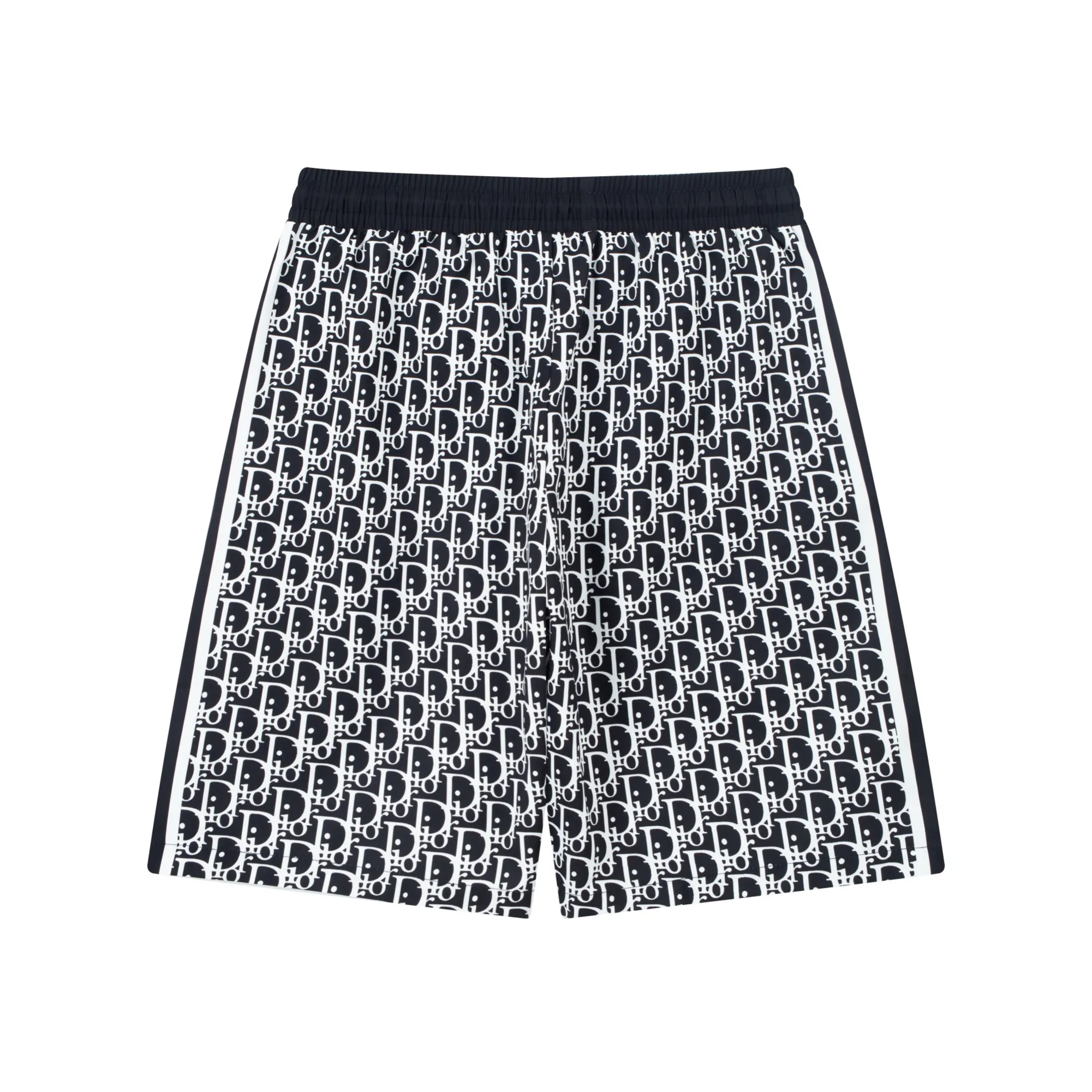 🅿️170 24SS Dior Beach Shorts Color: Black-White Size: M-4XL,