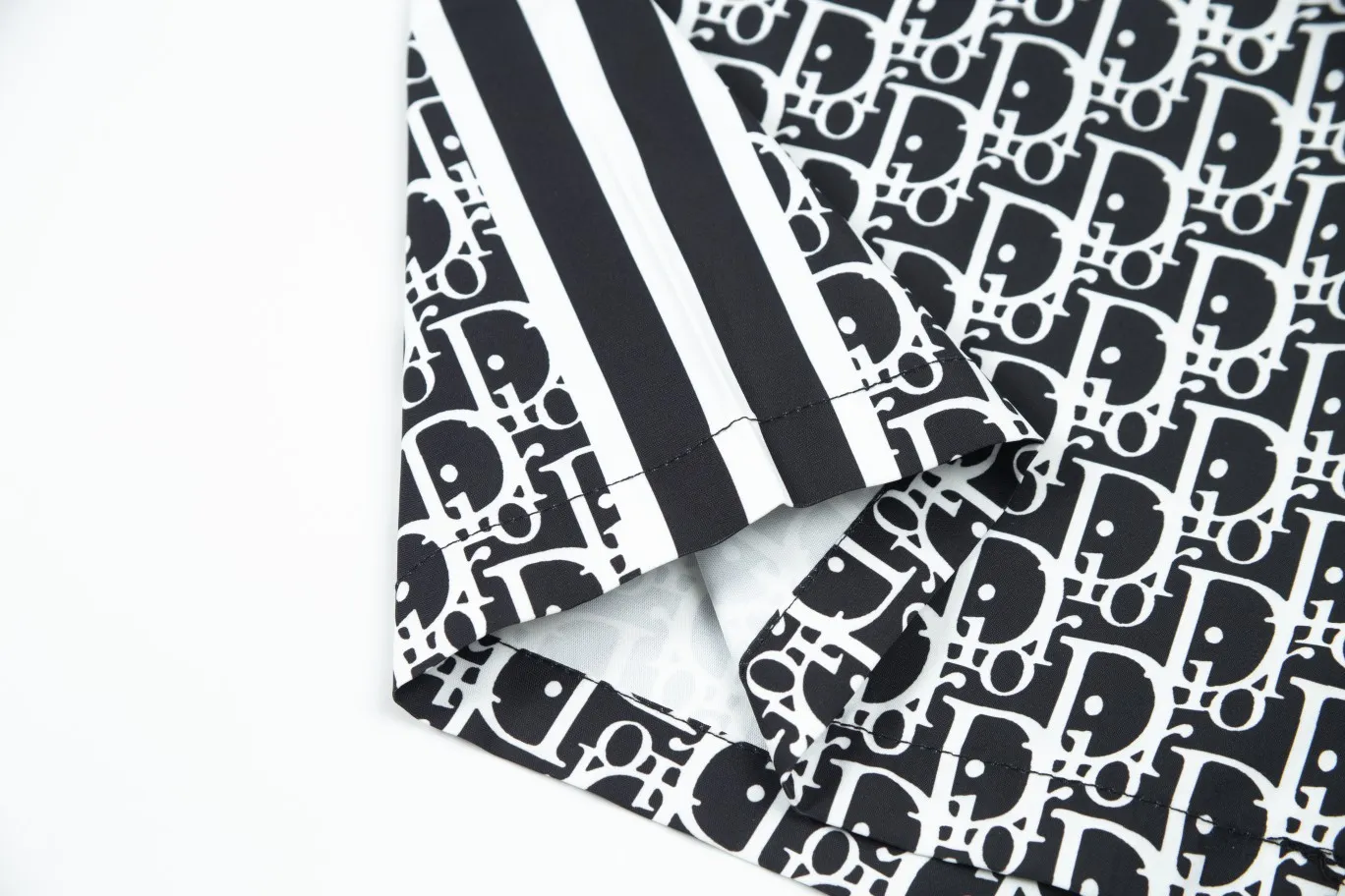 🅿️170 24SS Dior Beach Shorts Color: Black-White Size: M-4XL,