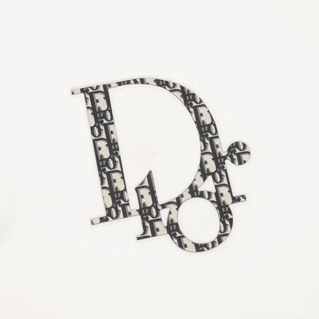 🅿️360 Dior Dior classic classic three-dimensional patch embossed long-sleeved T-shirt size: XS-XL
