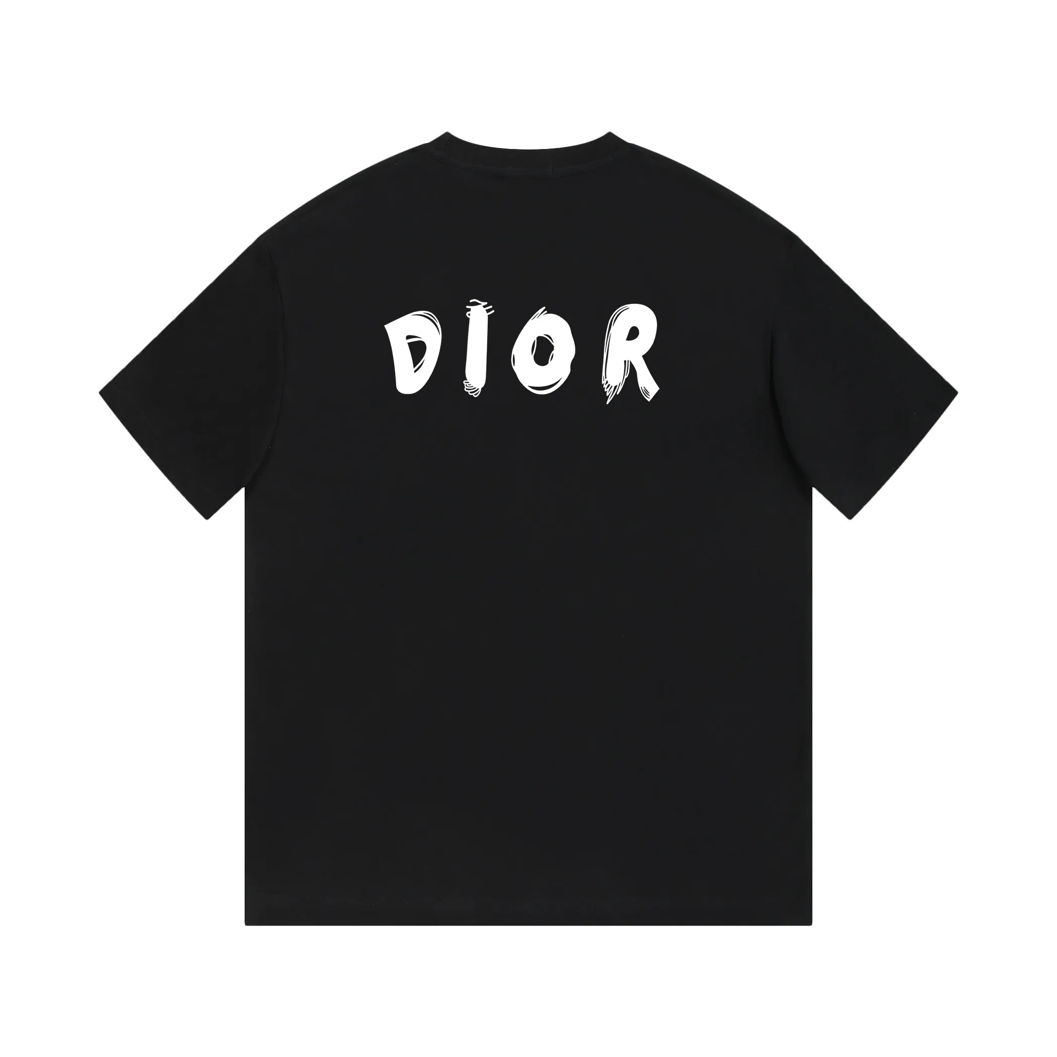 🅿️170 DIOR printed letters‼ ️Short-sleeved T-shirt® *Customized 280g cotton fabric, the fabric is soft, skin-friendly and comfortable *Laminated letter logo on the front *A very simple and elegant one that is unparalleled in terms of upper body comfort, interpreting your luxury and taste, and creating your fashionable charm. ⚠️Washing method: It is recommended to dry clean or wrap the reverse side in a laundry bag and machine wash it quickly in cold water and let it dry naturally! ⚠️ Unisex style 𝐂𝐎𝐋𝐎𝐔𝐑: White Black 𝐒𝐈𝐙𝐄: S-XL