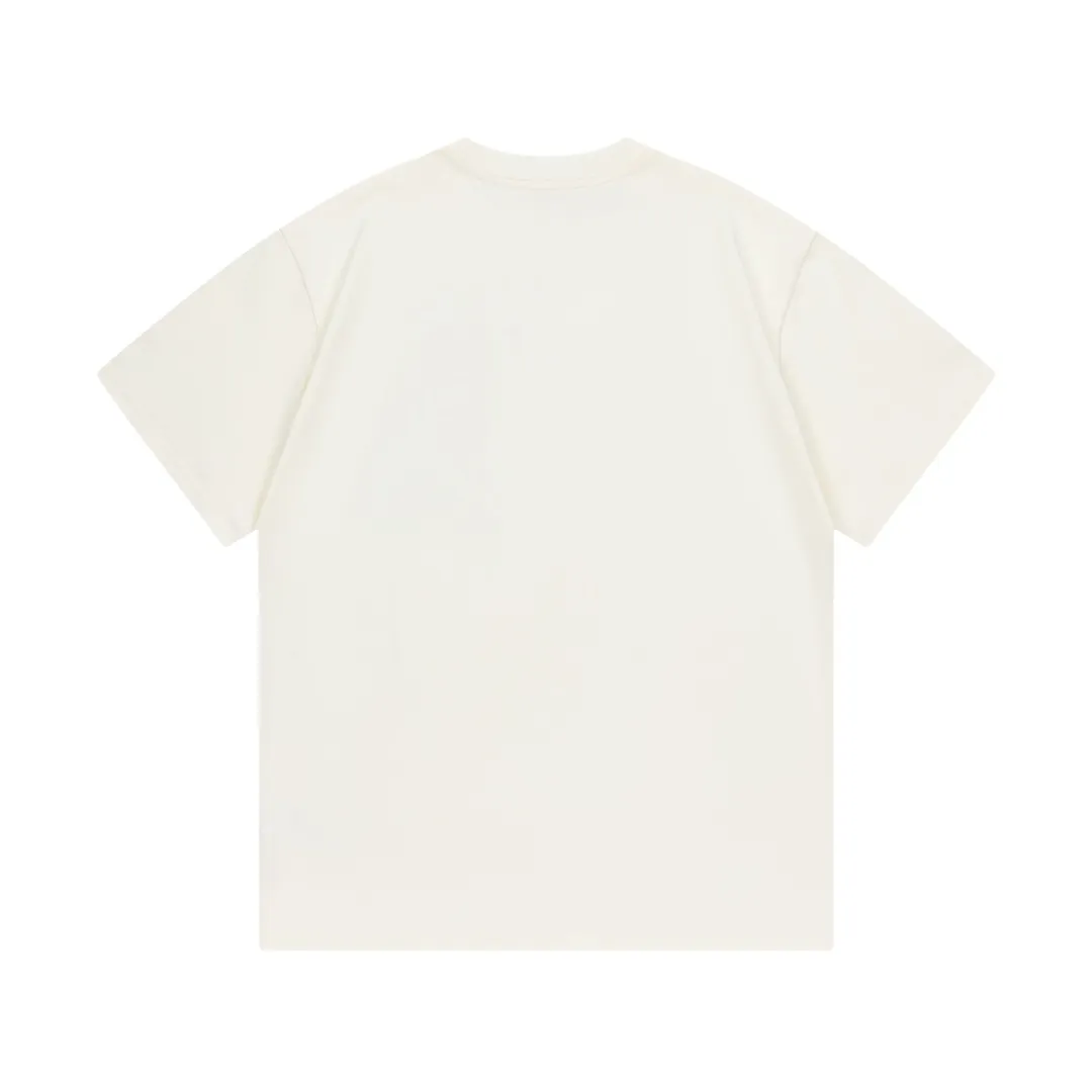 🅿️170 Dior Dior joint stone island series 2025 new three-dimensional silicone letter logo Uniform short-sleeved T-shirt for men and women ·Customized 280 grams of 100% double yarn pure cotton fabric ·Defined dyeing of 32 double-strand threads ·Laser three-dimensional convex glue technology ·Collar label, hangtag, main mark and three complete labels Color: apricot Size: XS S M L