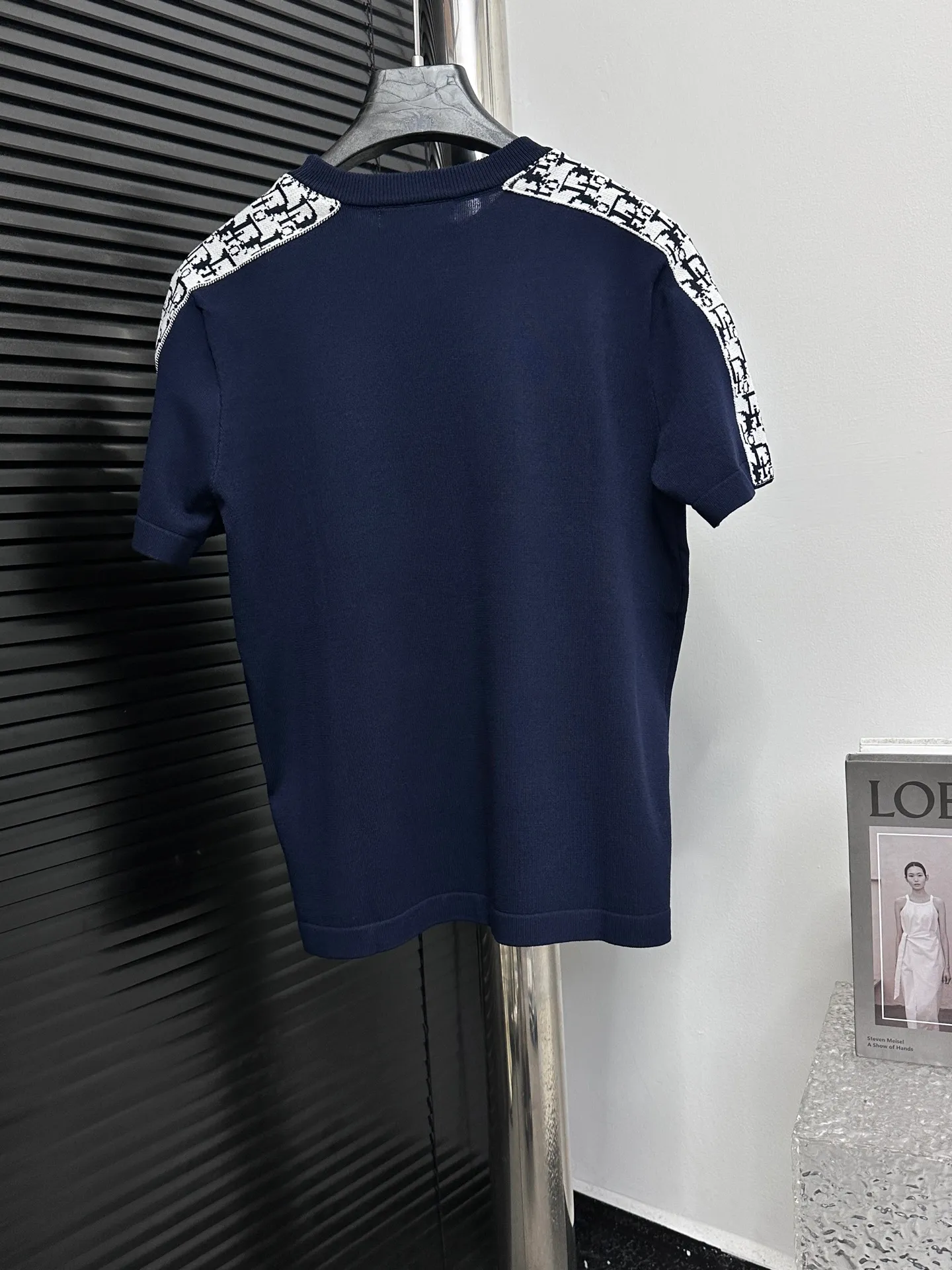 🅿️170 [D*OR] Dijia webbing knitted short-sleeved sweater. The threads are knitted and dyed in the same color in the same cylinder. The colors are the same. They go through high-temperature pre-shrinking process before making. They will not shrink or deform. Imported machines are professionally pattern-matched. No gender distinction. Same style for men and women. Size: S-XL