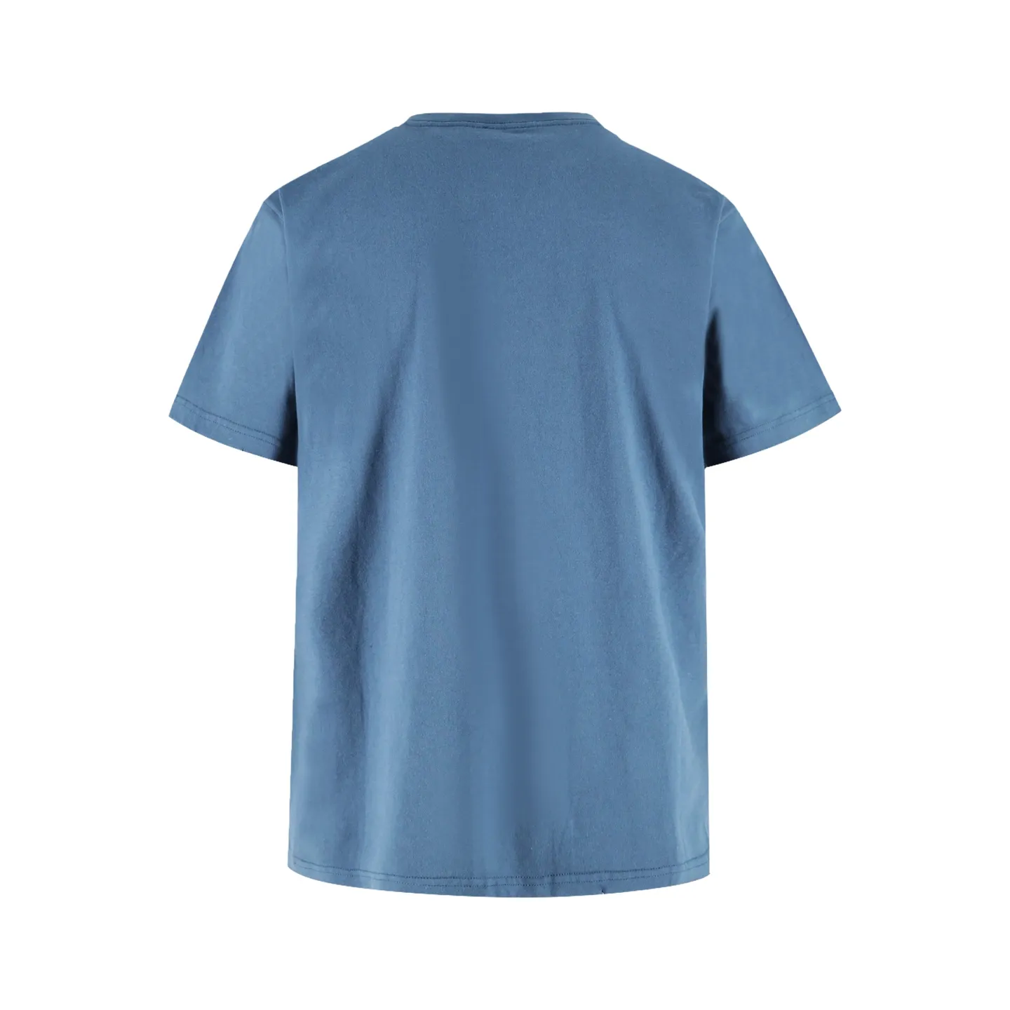 🅿️260 exclusive supply] CD distressed printed short-sleeves (blue) originally purchased at 7700, made of 10S encrypted and reinforced 250G cotton and linen fabrics, with 26S1×1 thread. The printing effect has a subtle blur design effect, and the film screen is made of extremely fine gauze material. The points are adjusted and depicted on the film based on the actual object, and the restoration is difficult to produce. High-density dot printing is combined with specially adjusted dot glue, and the paste is fine and has good mesh passing properties. The pieces are designed with washed holes and irregular openings all over the body, giving simple garments a rebellious sense of destruction. The stone grinding washing process locates the holes, and the ready-to-wear products use the stone grinding machine laser positioning to manually destroy the wear effect. Every wear and tear is made by hand, so that the natural wear and tear of the fabric achieves the most harmonious visual effect. After being washed by stone grinding, it can show a rich retro atmosphere. The classic round neck is a loose fit, the upper body is crisp and stylish, the color is simple, it is classic, durable and versatile, the hem has a slit design, and the printing position is in the upper center, which can enhance the visual center of gravity and effectively elongate the body proportions. Size:S-M-L