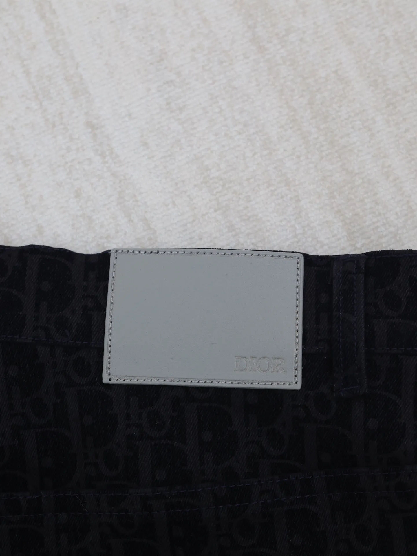 🅿️430 Dio*/Dior 25ss Year of the Snake embroidered letters cotton blend denim shorts Size: S/M/L/XL