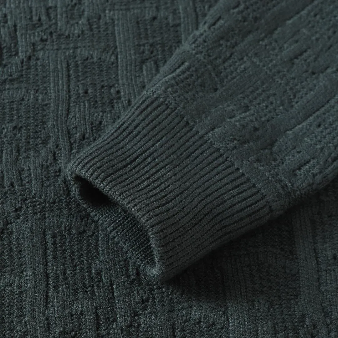 🅿️450 (1:1 original order quality) DIOR Dior 2025 new gray wool jacquard fabric sweater. Originally purchased for 14,800, this sweater highlights Dior’s classic oblique print. Crafted from gray cotton-blend jacquard in an oversized fit, it features ribbed details at the collar, cuffs and hem. Decorated with tone-on-tone prints throughout, exquisite details enhance the look. Exclusively produced. Sizes: S-L