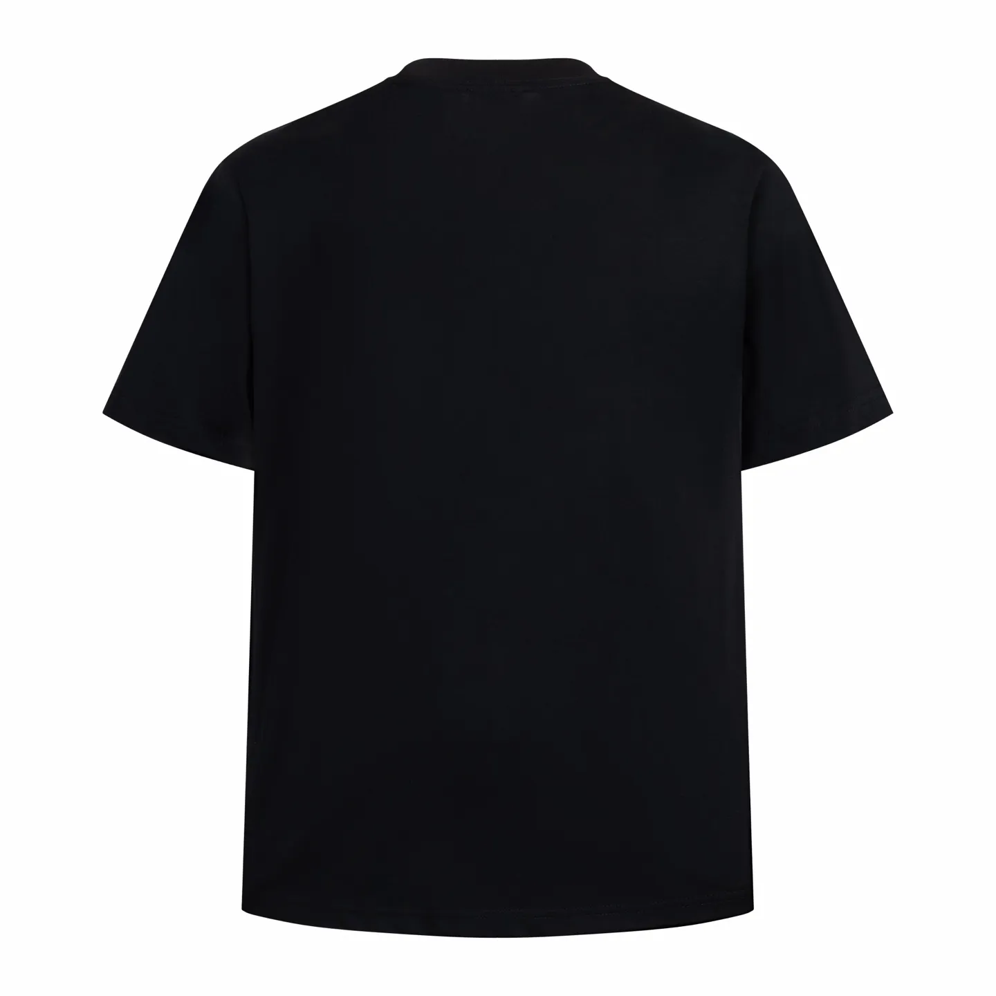 🅿️280 CD Mountain Alpine Shield Print Short Sleeve (Black) The fabric is made of 24S 185g special woven compact cotton fabric, and the rib is made of 32S 300g double yarn rib. This Mountain T-shirt is a new product of the 2026 spring men's wear series. It is decorated with multi-color patches to show the mountain spirit and the classic logo of high-end style inspired by archives. Crafted from white cotton jersey, it features a crew neck for a refined look. The fabric is made of 24S special-spun compact cotton as a plain knitted base. The high-count compact spinning process ensures that the fabric has an extremely delicate skin feel and excellent anti-pilling durability. The neckline is equipped with 32S 1x1 high-density ribbing, which provides long-lasting rebound with its tight structure and protects the collar shape. The decorative multi-color embroidery patch adopts appliqué technique. Three-dimensional lines and fluorescent details are first embroidered with high-density stitches on independent fabrics, and then accurately covered on the chest, forming a strong visual hierarchy and tactile contrast. The alpine element pattern uses digital white ink direct injection technology, with saturated colors and sharp edges, which together with the embroidery patch create a rich texture. Size:XS-S-M-L