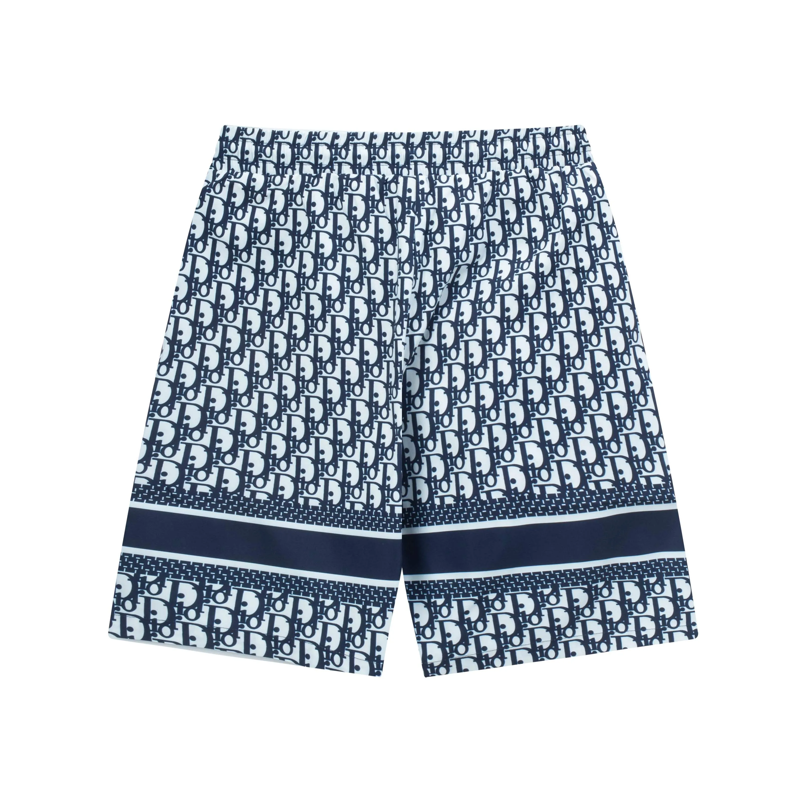 🅿️160 2025 DiOR Dior's new quick-drying beach shorts, customized fabrics, with presbyopic craftsmanship and logo printed all over. The version is tight and three-dimensional, with straight stripe splicing. The customized trouser cord hardware has strong texture and smoothness. The upper body is comfortable and breathable. It has a concave and convex three-dimensional feel. It is fashionable and casual. Color: apricot blue. Size: M-4XL