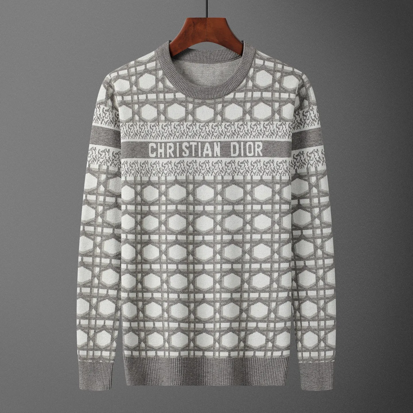 🅿️250 DIO•R, sweater, style number M2246#, size: M-XXXL, fabric: Modal. Anti-pilling, color: gray