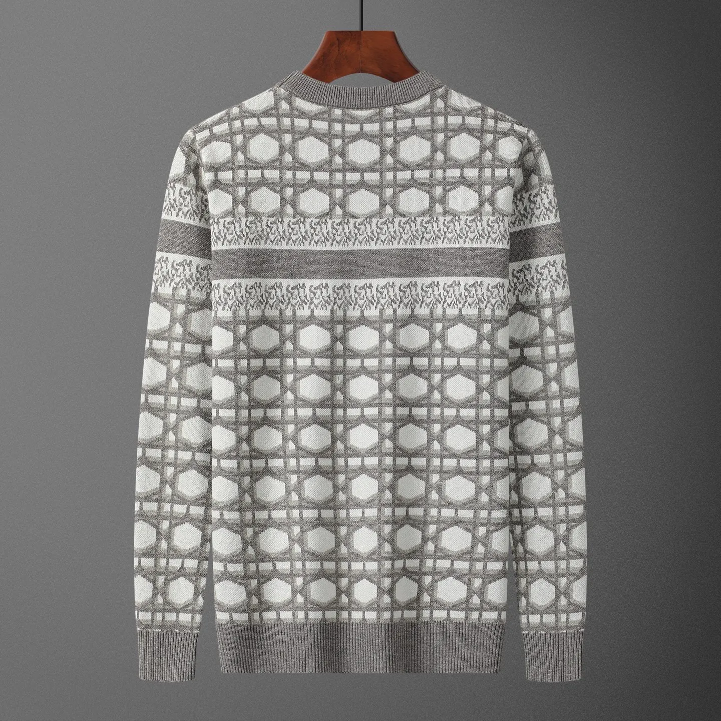🅿️250 DIO•R, sweater, style number M2246#, size: M-XXXL, fabric: Modal. Anti-pilling, color: gray