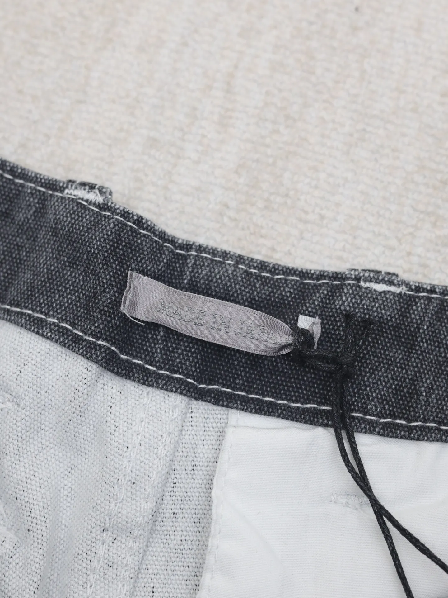 🅿️596 Dio* / Dior 25FW Dior co-branded Stone Island four-pocket canvas jeans trousers. Custom-woven denim fabric, soft and comfortable texture, original washed and faded, loose fit, original molded hardware buttons, complete three-label accessories Size: S/M/L/XL