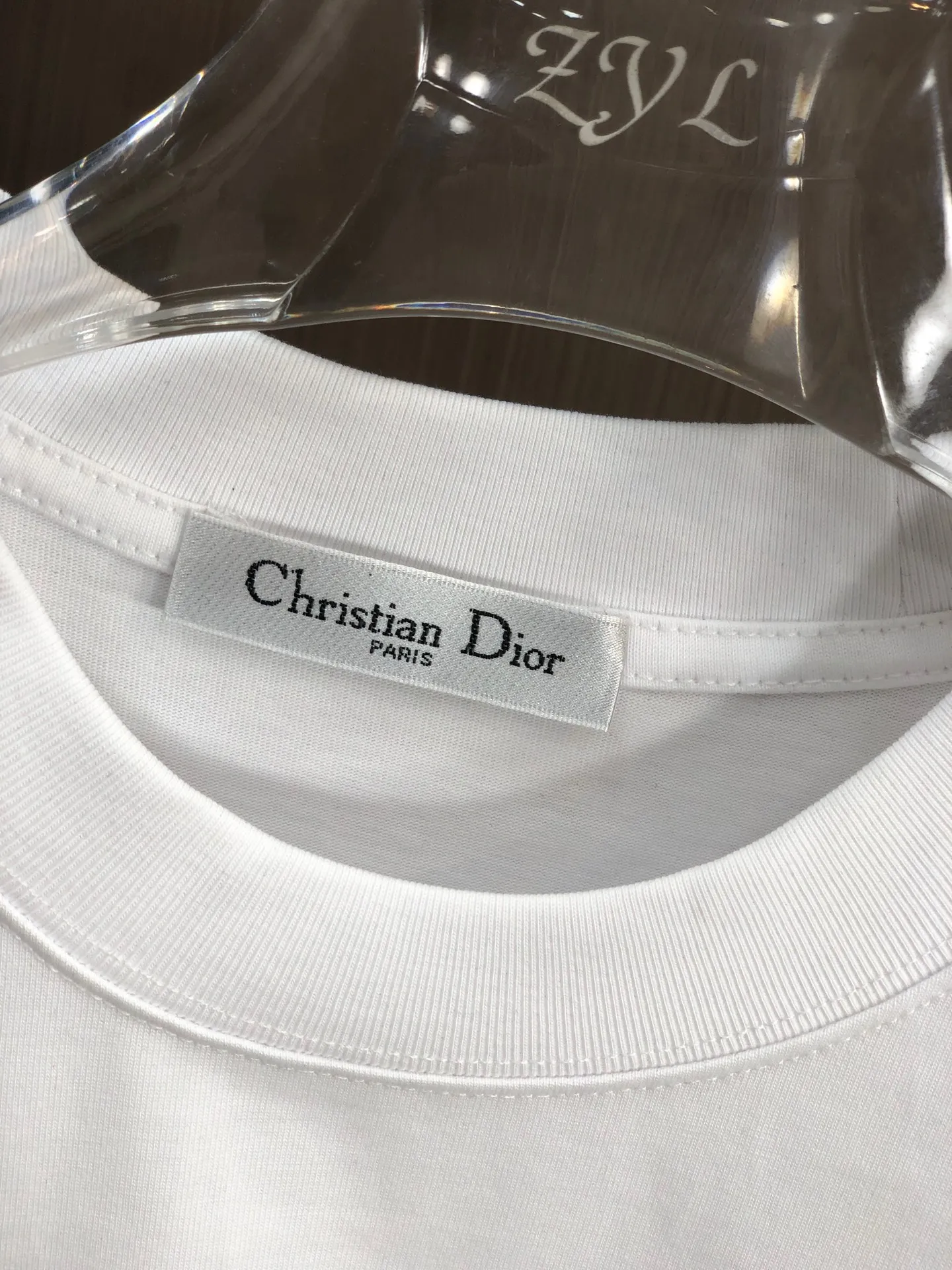 🅿️180 DIOR Dior 2025 spring and summer new style, round neck short sleeves, letter logo pins🪡 embroidery technology, using high weight 320g double yarn combed cotton fabric, slightly loose version, soft and thick fabric feel, same size for men and women, size: SMLXLXXL