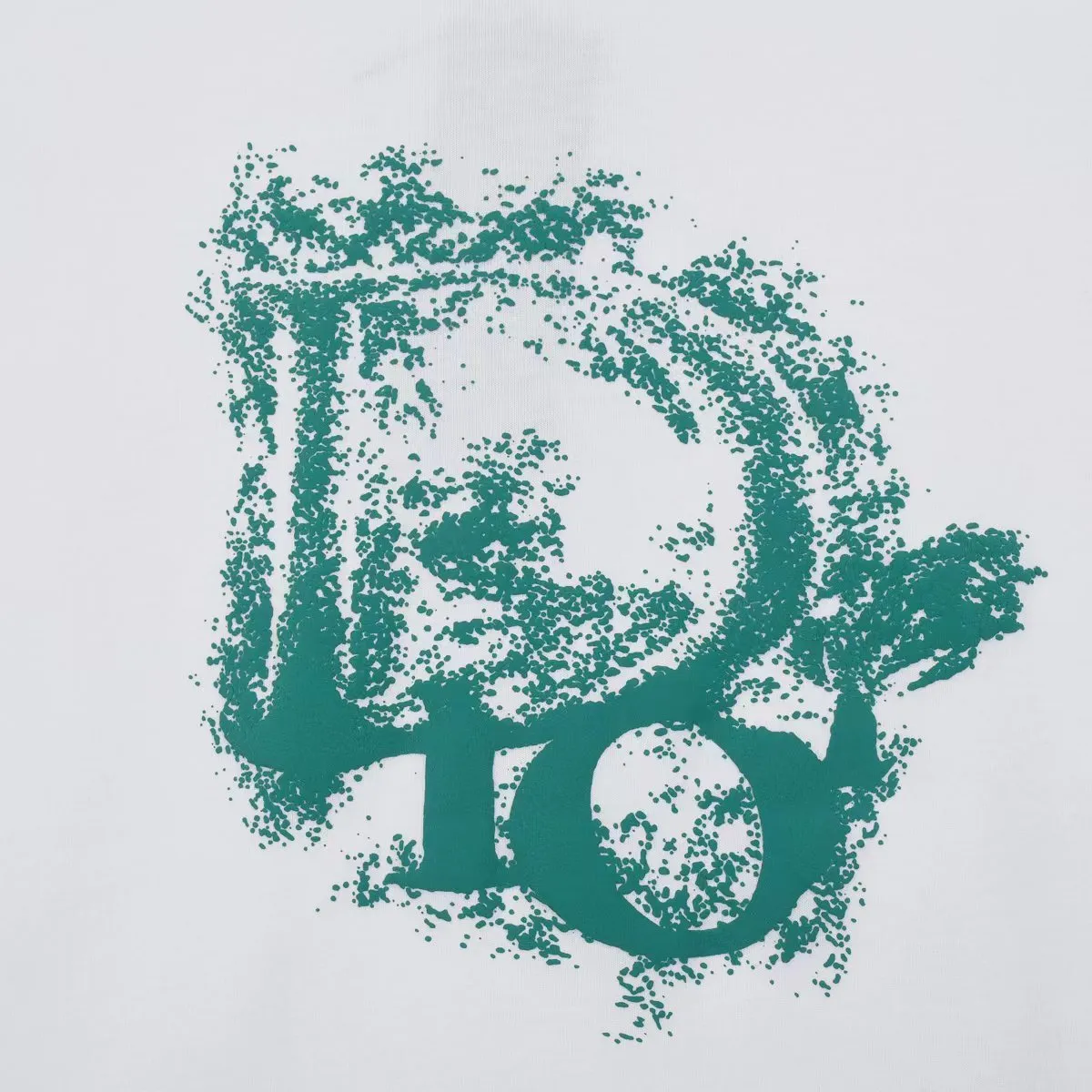 🅿️170 [DIOR Dior] 2025FW short-sleeved T-shirt LOGO printing High-end 26s double yarn 300g fabric Heavy fabric Customized frame ribbing in the same cylinder and dyeing Complete three standards Same style for men and women Color: Black White Size: S M L XL 2XL