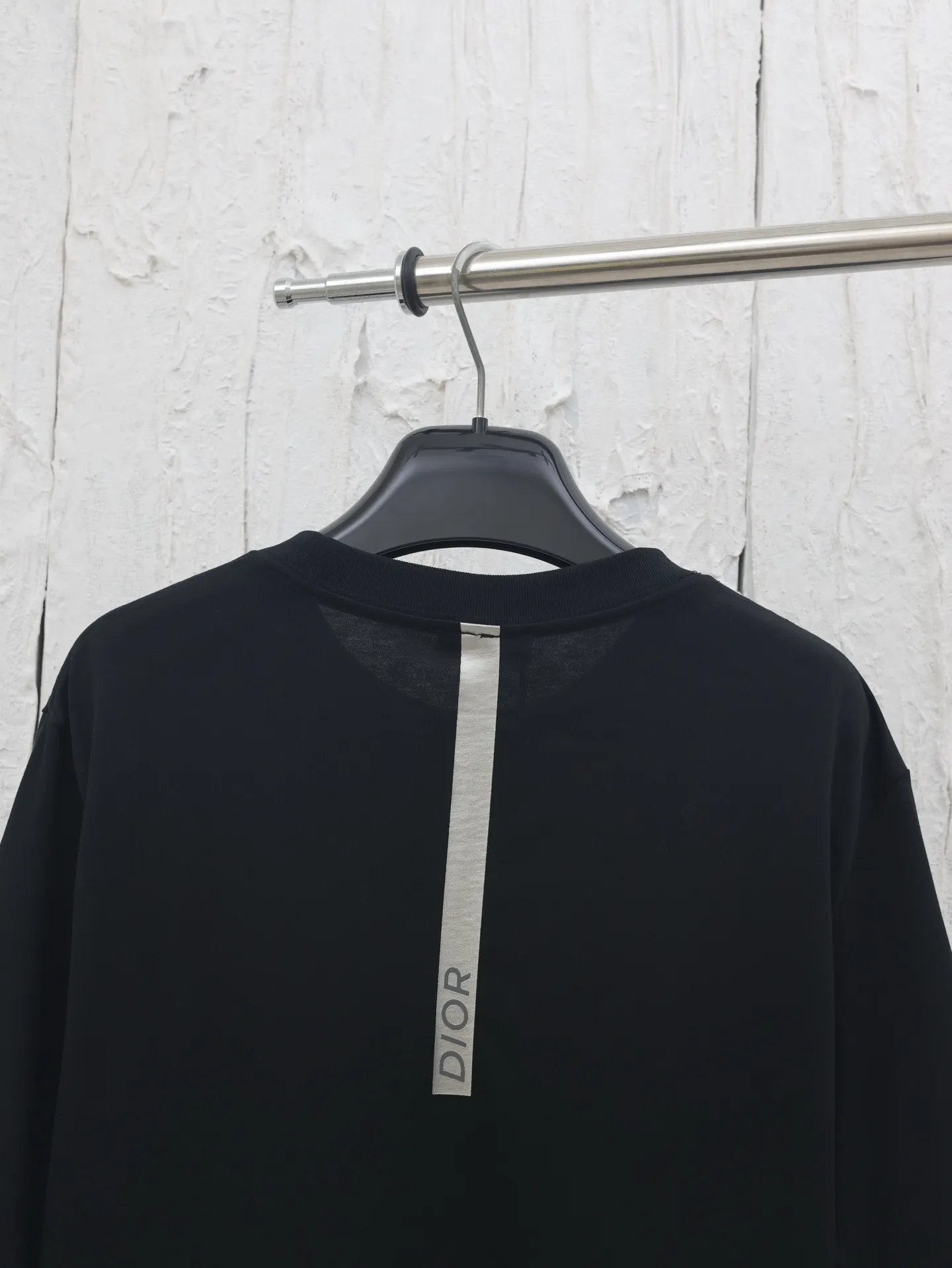 🅿️250 Dio*/Dior 25SS micro-label embroidered short-sleeved T-shirt, color-matched dyed fabric, jacquard flat machine thread, round neck vertical version, full set of accessories! Using 100% cotton fabric, multi-dimensional testing to compare color difference issues, and debugging the final restoration effect Size: S/M/L/XL