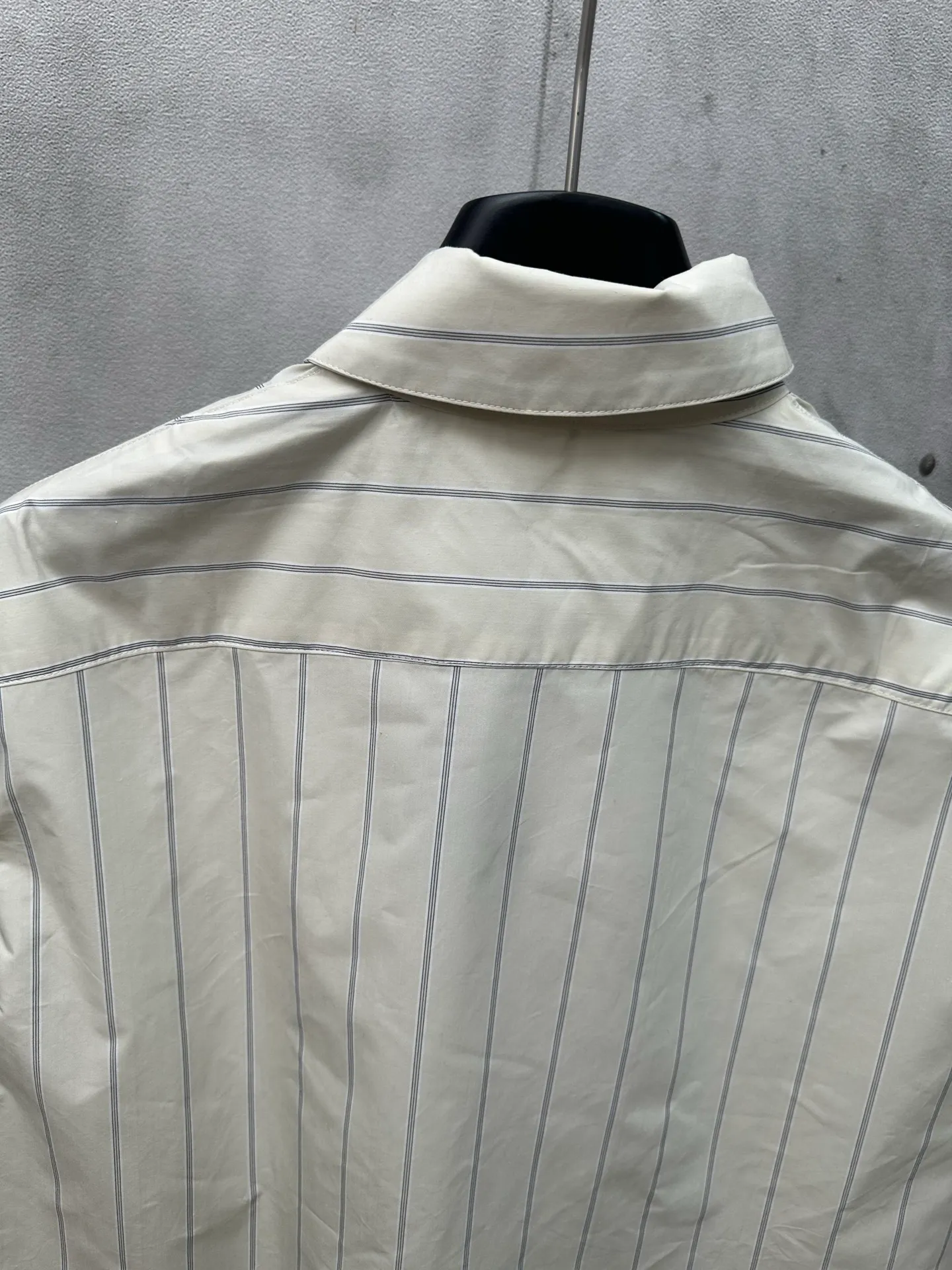 🅿️440 DIOR Dior 25SS autumn and winter new striped plaid long-sleeved shirt Size: S M L XL