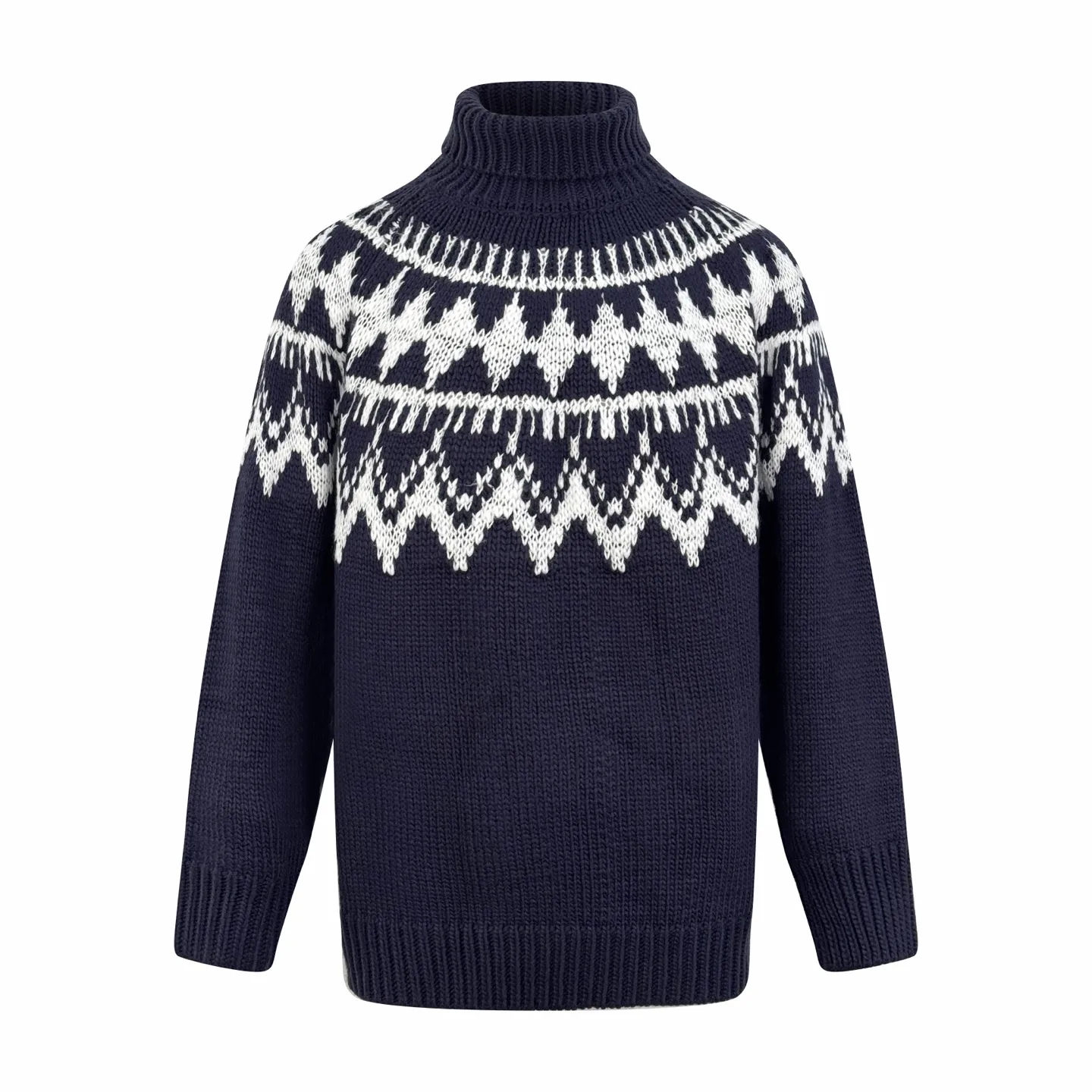 🅿️520 CD 26SS Fair Isle pattern jacquard turtleneck sweater. The original purchase was 18,000 yuan. The fabric is made of custom-woven elegant velvet blue and white sheep wool knitted brocade. It is full of texture, thick and solid. Every inch of fiber contains heavy warmth. When this deep blue meets pure white, it is pure and elegant. It is decorated with Fair Isle patterns inspired by the world of winter sports. With a unique quietness and poetry in winter, the exquisite geometric patterns create a mysterious and elegant atmosphere. The CD logo carefully decorated on the back is like a badge of a fashion palace, a symbol of luxury and an innate nobility. It exudes the charming charm of elegance and fashion in every moment. It is made of jacquard tissue imported from Germany. The arrangement and interweaving of yarns are precisely controlled. The Fair Isle pattern and CD jacquard art pattern inlay are carefully interwoven on the loom. The fabric is more vivid and three-dimensional, with a curved thread structure. By changing the stitching method and the arrangement of the yarn during the knitting process, the yarn is distributed in a curved shape in the fabric. The garment washing water is softened and deodorized through professional washing equipment and specific detergents. The clothes are deeply cleaned and deodorized to improve the feel and appearance of the clothes. Size:S-M-L-XL