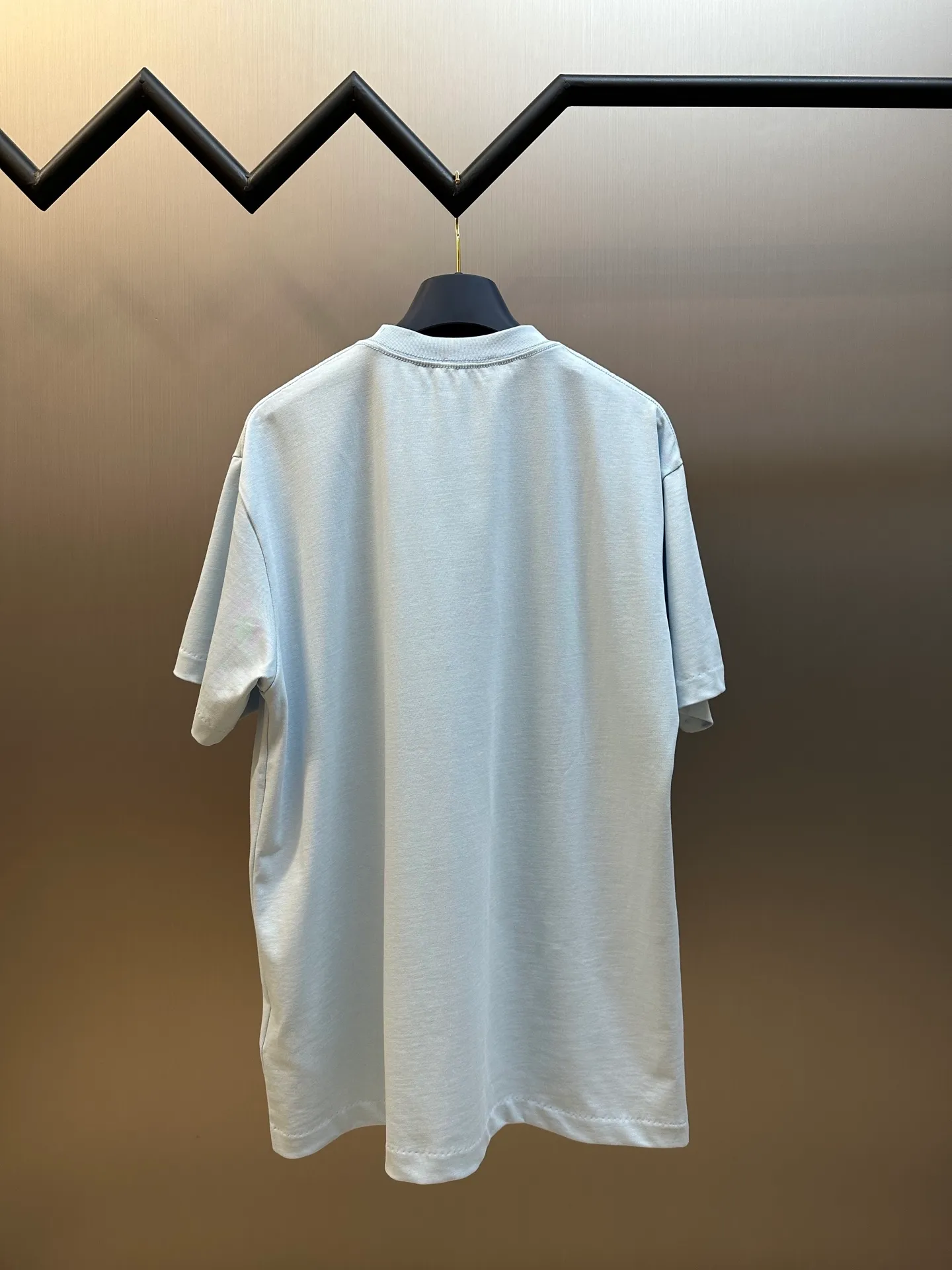 🅿️240 4-day pre-sale DIOR 25 joint short-sleeve This T-shirt displays the logo from this season’s DIOR AND HYLTON NEL joint series. Crafted from blue cotton jersey, it has a classic silhouette with a ribbed crew neck and embroidery on the chest for added style.  size：xs s m l