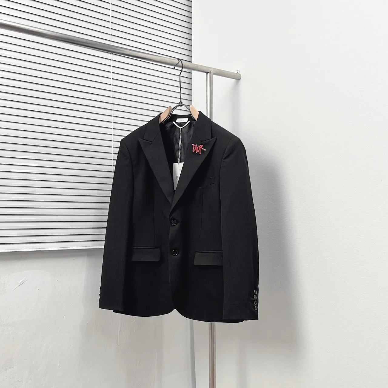 🅿️640 DIO*/Dior crystal red diamond brooch suit code number: 48.50.52.54.56