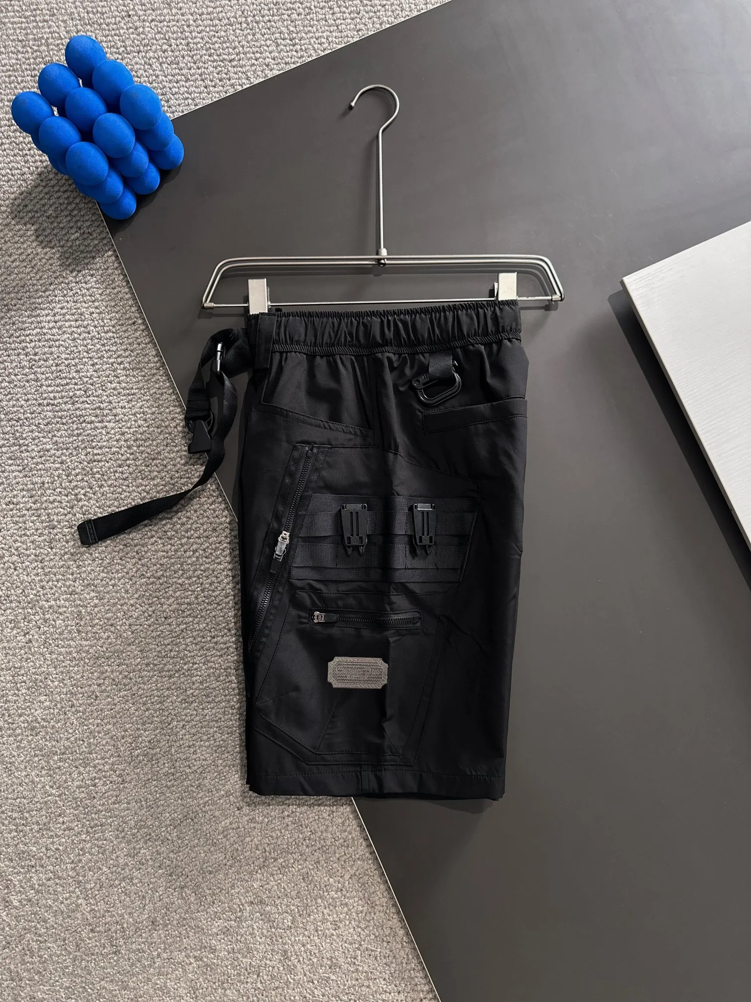 🅿️350 next day shipping Dior Heavy Industry Design Functional Workwear 2025 Men's Summer Multi-Pocket Paratrooper Pants Loose Sports Five-Fifth Pants Trendy Heavy Industry Medium Pants Size M-3XL