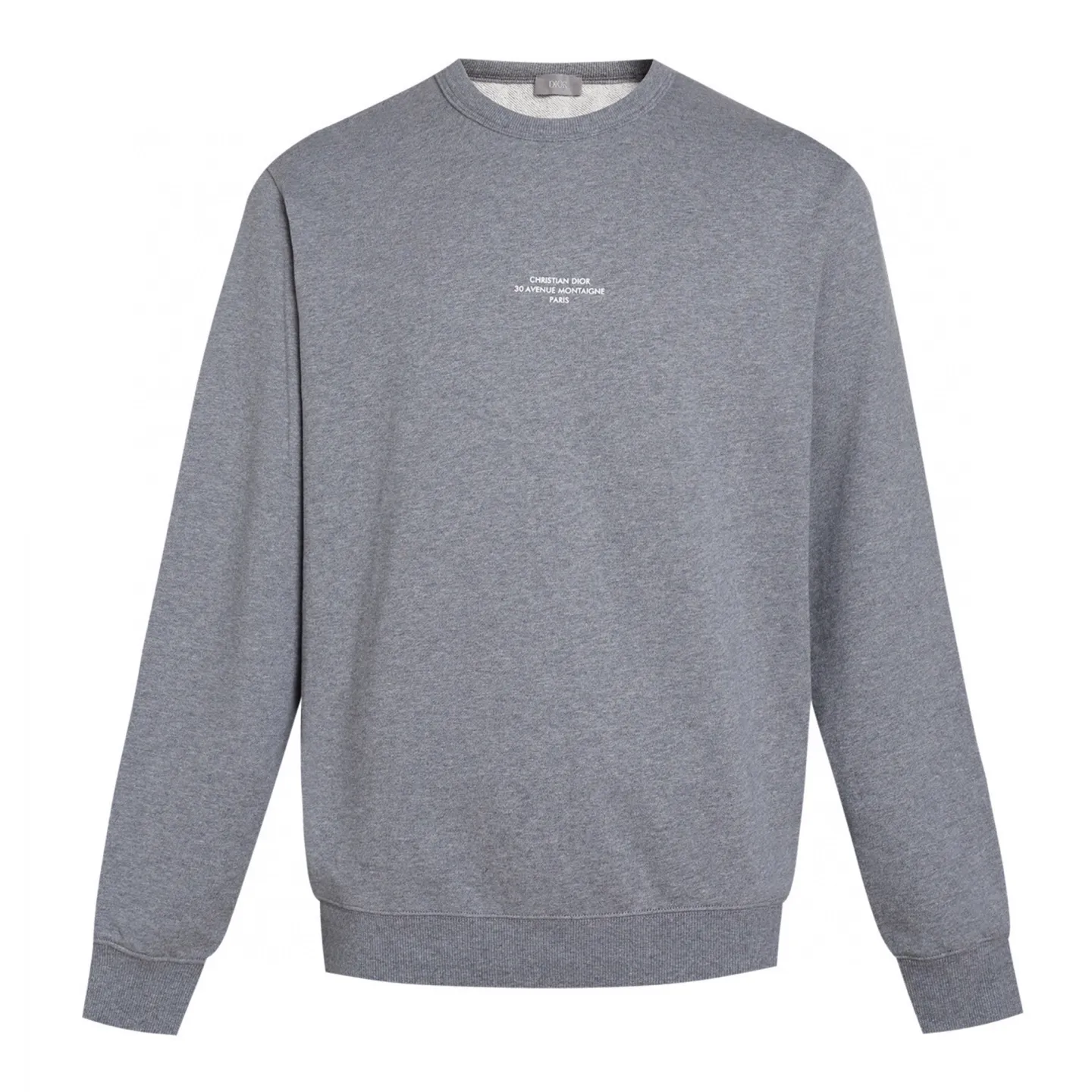 🅿️360 [Exclusive supply] CD small letter slogan printed round neck sweatshirt (grey) The original version was purchased for 6,700 and developed. The fabric is made of 380g combed cotton double-ply terry sweatshirt material. This Montaigne is a new product in the 2025 winter series, highlighting the Dior heritage. Crafted from lightweight black cotton fleece, it features the Dior Montaigne print on the chest. Relaxed cut, can be worn with it to create a sophisticated casual look. Cotton fleece fabric is a knitted fabric made of 100% cotton. Through processes such as brushing and raising, a short layer of fluff is formed on the surface of the fabric. The advantages of this kind of fabric are that it has a soft texture, good breathability, good hygroscopicity, and no static electricity. It also has a certain degree of elasticity and can well maintain the shape of the clothing. In addition, cotton fleece terry fabric also has good thermal insulation properties, which can effectively lock in temperature and keep you warm. Size:S/M/L/XL