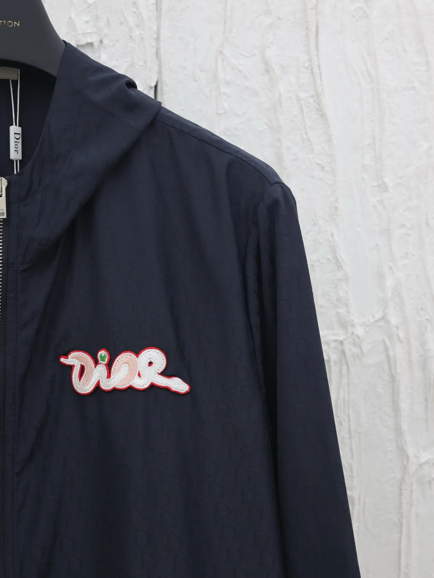 🅿️470 Dio*/Dior 25 Year of the Snake joint apple snake embroidered zipper sun protection suit Size: S/M/L/XL