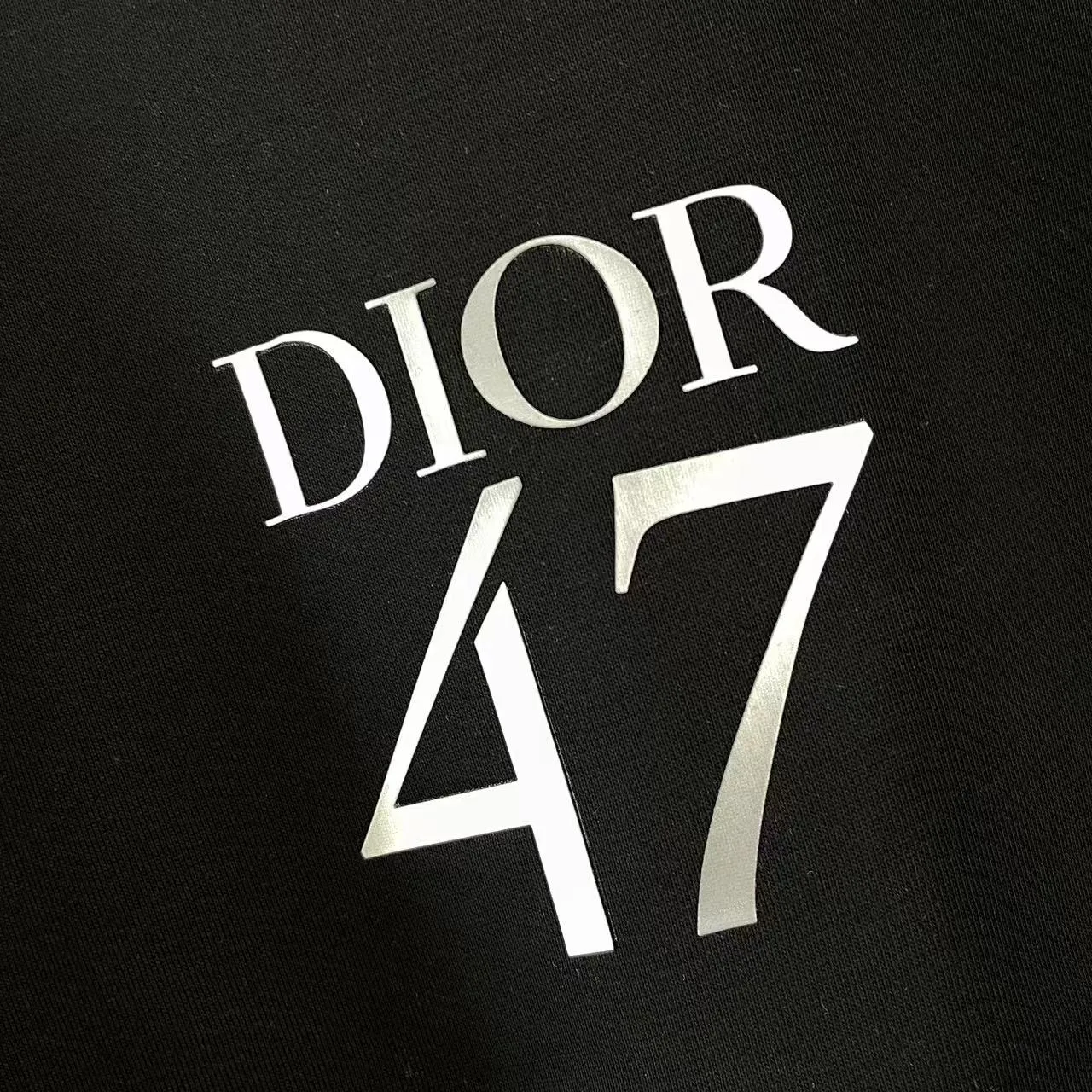 🅿️170 Dio Dior 2025 summer new style Letter logo three-dimensional silicone printing Short-sleeved T-shirt Customized fabric 300g Same style for men and women Color: Black White Sky Blue Iron Gray Size: S M L XL XXL Five codes​