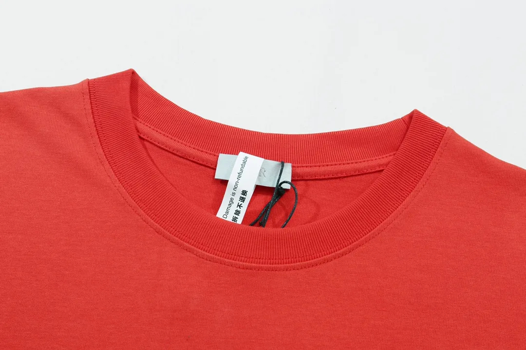 🅿️210 High-quality new DIOR-Dior-25 new Year of the Snake co-branded smudge-dyed snake letter embroidery logo on the chest short-sleeved T-shirt Size: XS-L