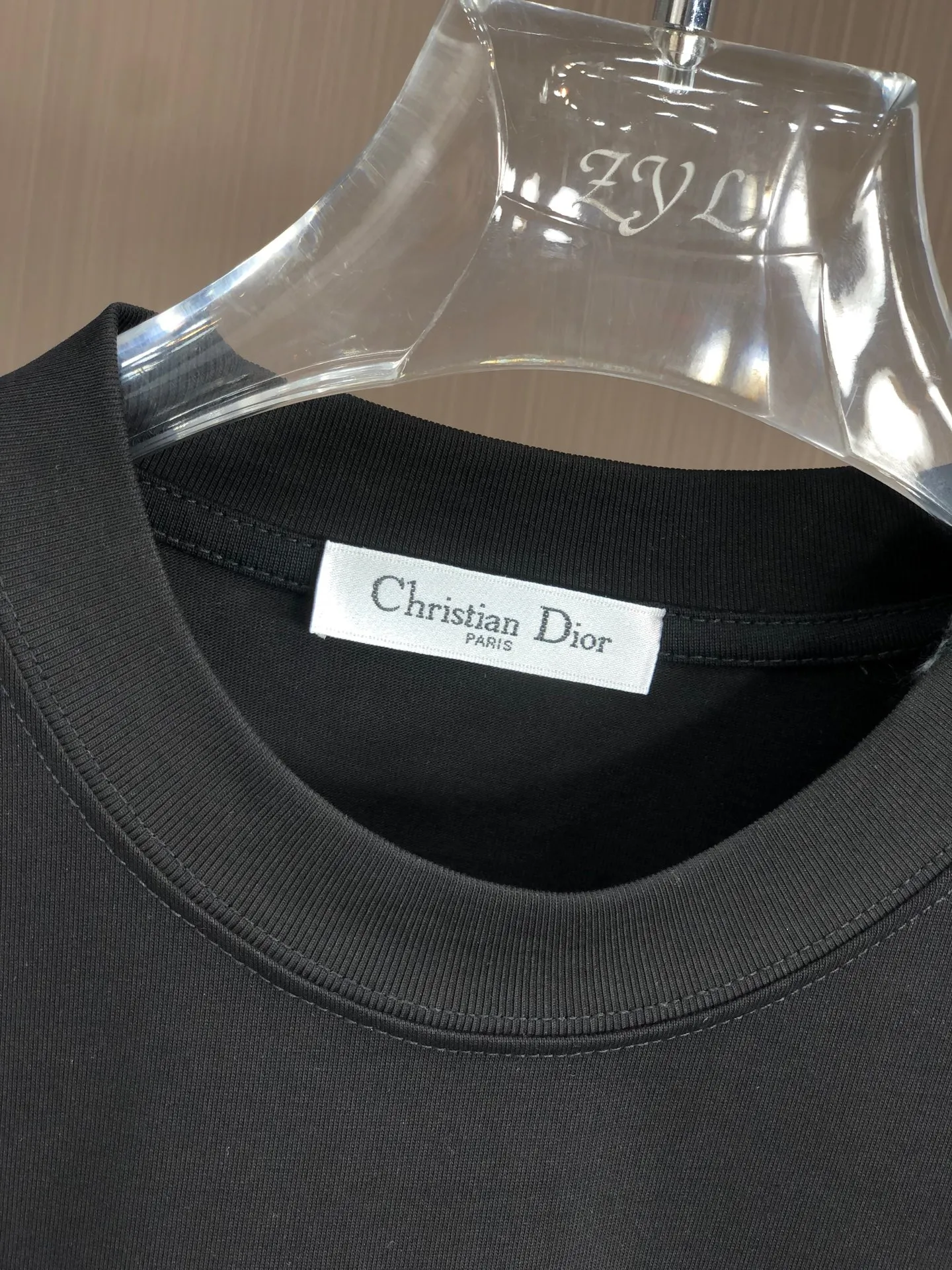 🅿️180 DIOR Dior 2025 spring and summer new style, round neck short sleeves, letter logo pins🪡 embroidery technology, using high weight 320g double yarn combed cotton fabric, slightly loose version, soft and thick fabric feel, same size for men and women, size: SMLXLXXL