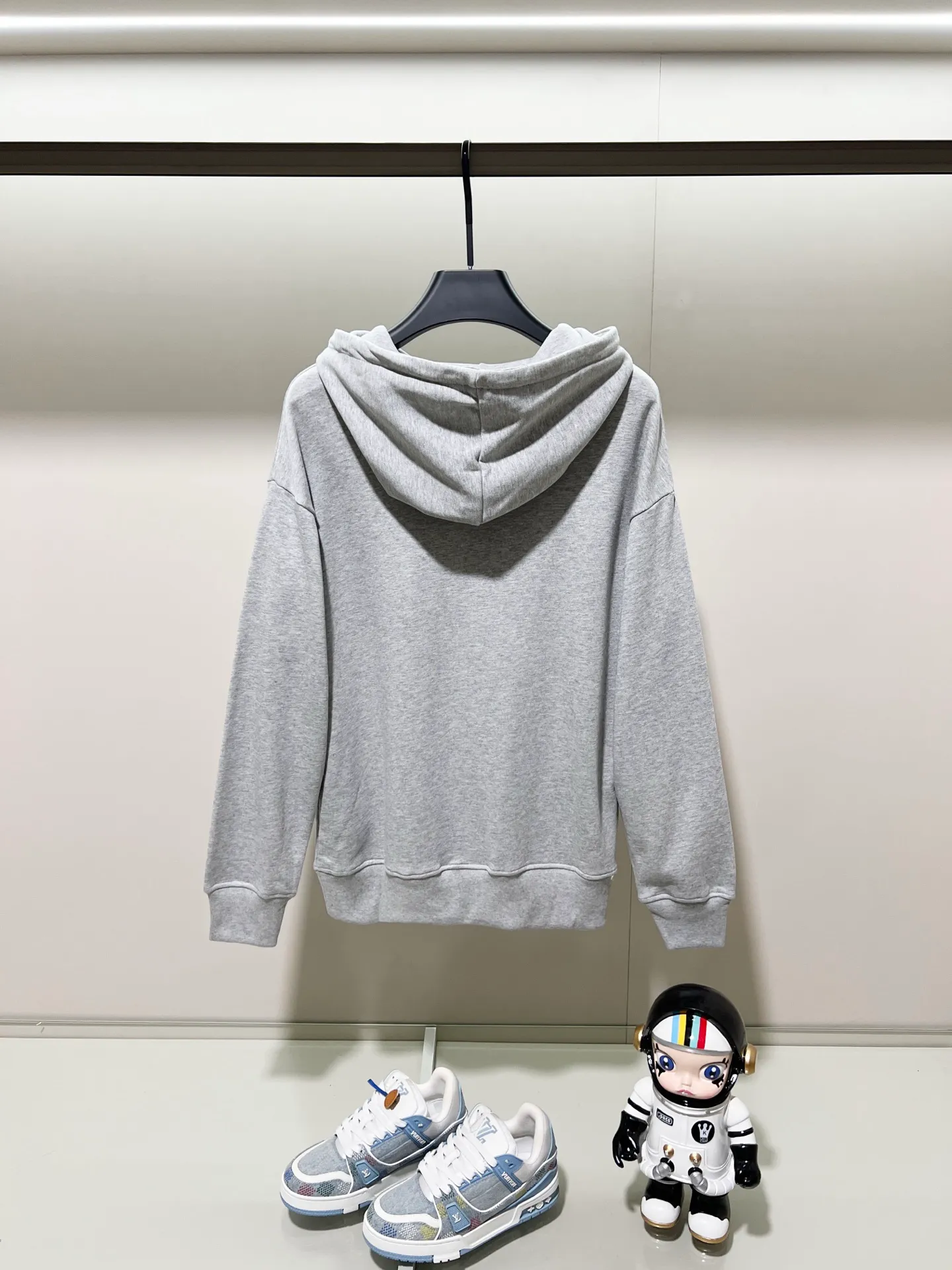 🅿️290 DIOR/Dior 420g pure cotton fabric hooded sweatshirt, classic and simple micro-label CD letter logo LOGO embroidery🪡 process, official synchronization, high version, high quality, fashionable personality, versatile trend, pure original quality, original fabric, tag, collar label, washed wheat, complete three standards, color: black, white, pink, gray, khaki. Size: XS-L