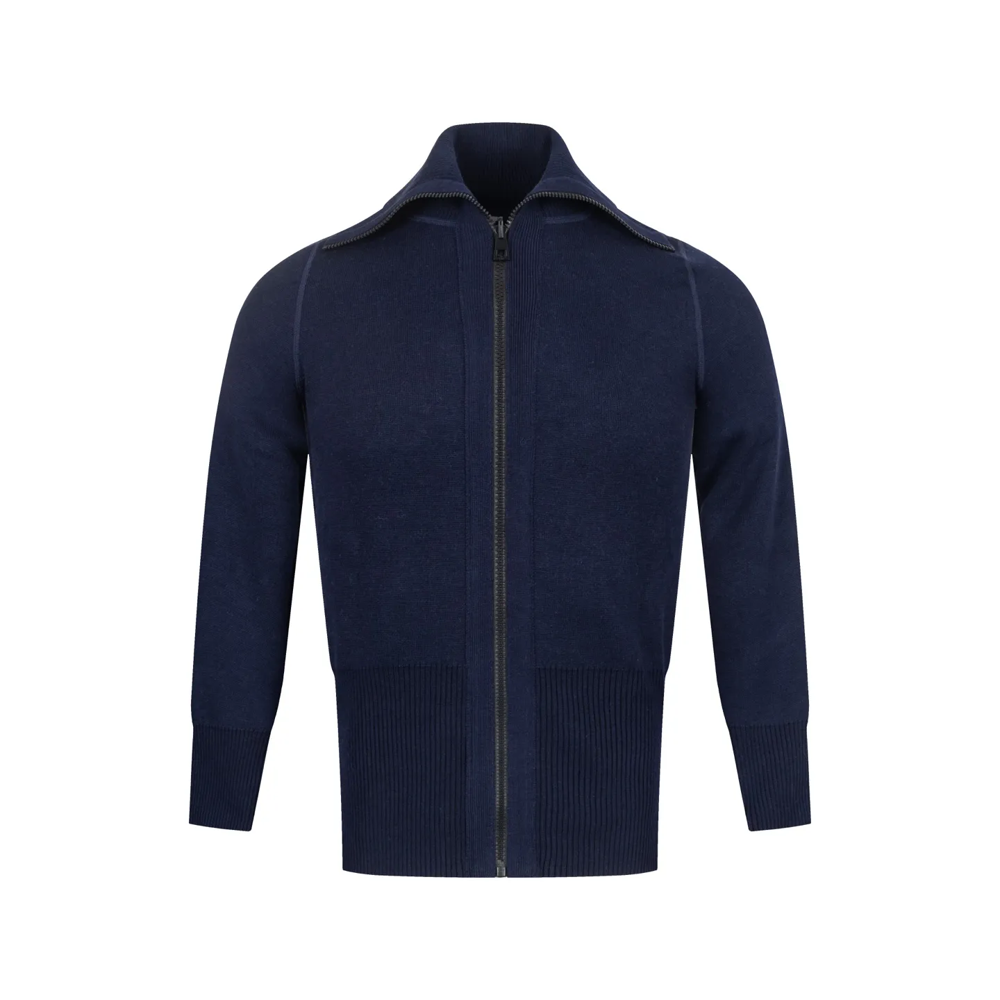 🅿️520 [Exclusive supply] CD 25FW presbyopic double-sided military collar zipper knitted jacket (navy blue). The original purchase was 32,000 and developed. The fabric is carefully made of high-quality cashmere blended knitted fabric. This DIOR cardigan reinterprets the brand's classic logo in an innovative way. The double-sided design brings two wearing styles: one side is simple and pure gray, and the other side shows the iconic Oblique print pattern. The short slim fit and front zipper closure make it easy to wear on a daily basis. The details are ribbed on the collar, cuffs and hem to ensure comfort and maintain the silhouette. The medium-thick knit gives the garment just the right amount of warmth and drape. The lining-free design maintains the overall lightness. Professional dry cleaning is recommended. This cardigan can be layered with Oblique printed items from the same series to easily create a layered and exquisite look, perfectly demonstrating DIOR's ultimate pursuit of materials and craftsmanship. Size:S/M/L