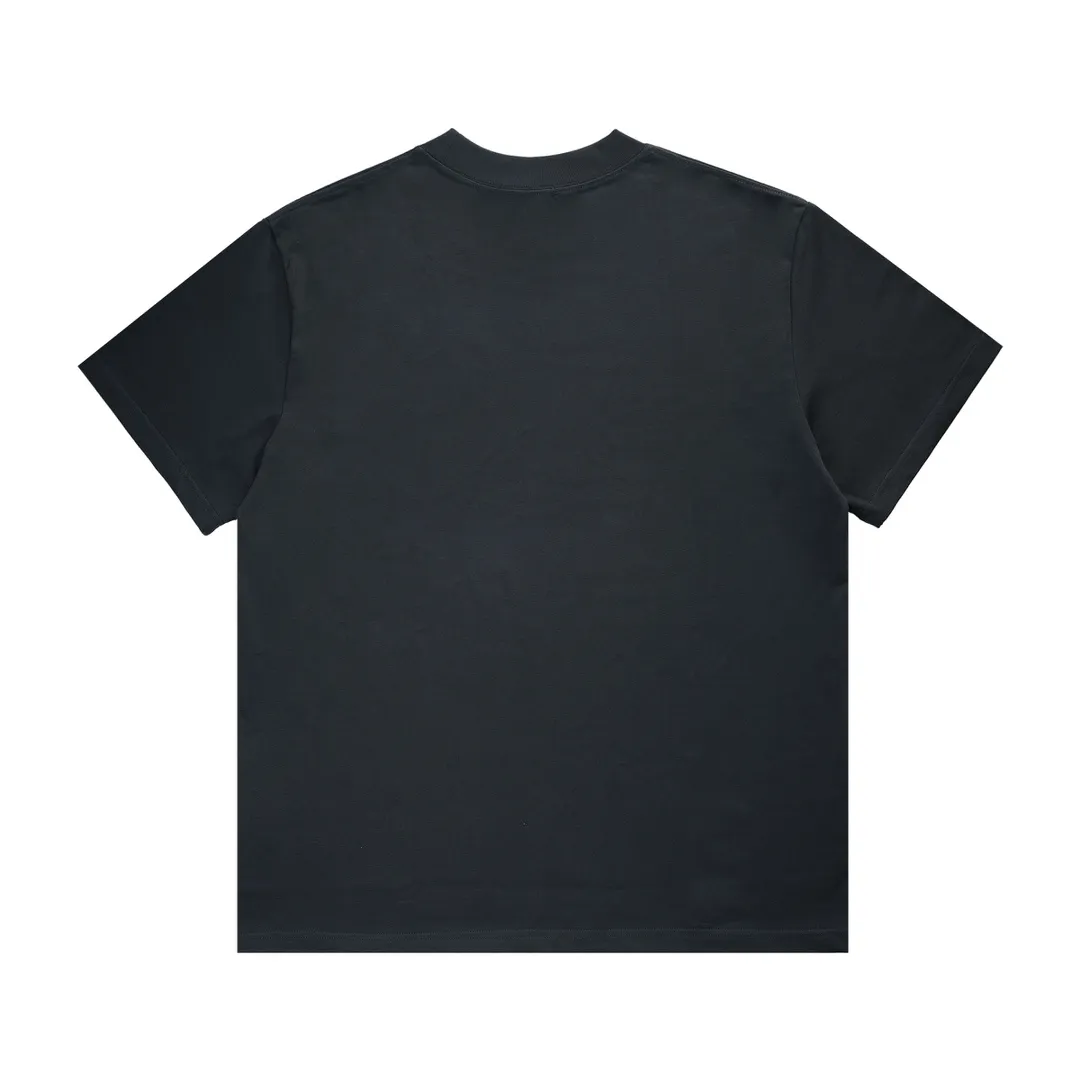 🅿️210 CD KAWS joint series Snake letter embroidered short sleeves Knitted plain cotton fabric has good moisture absorption and breathability Tight embroidery on the chest Smooth and smooth Size XS-L
