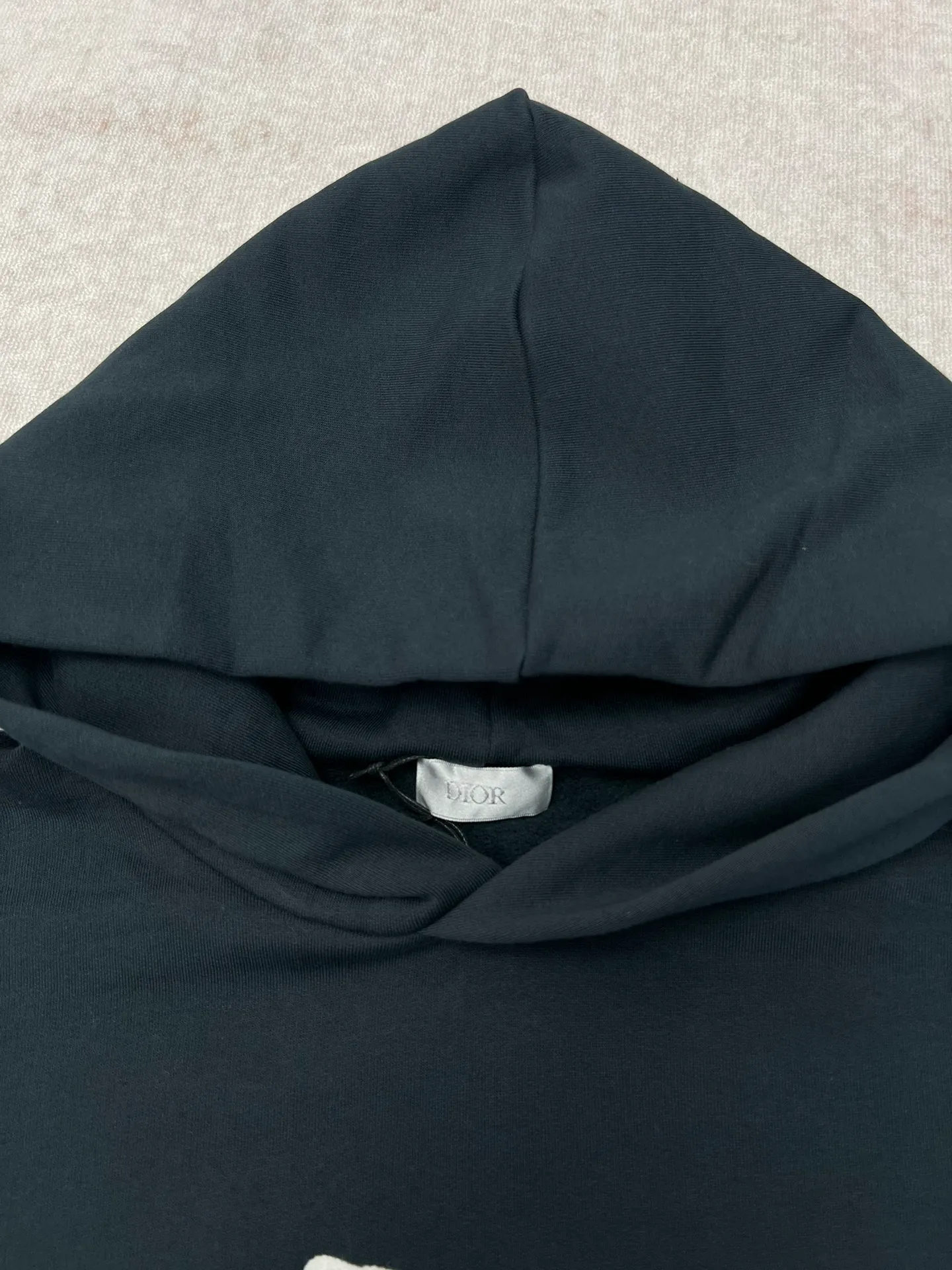🅿️430 Dior 25ss new iconic embroidered long-sleeved hooded sweatshirt, same style for men and women. Size: S.M.L.XL.