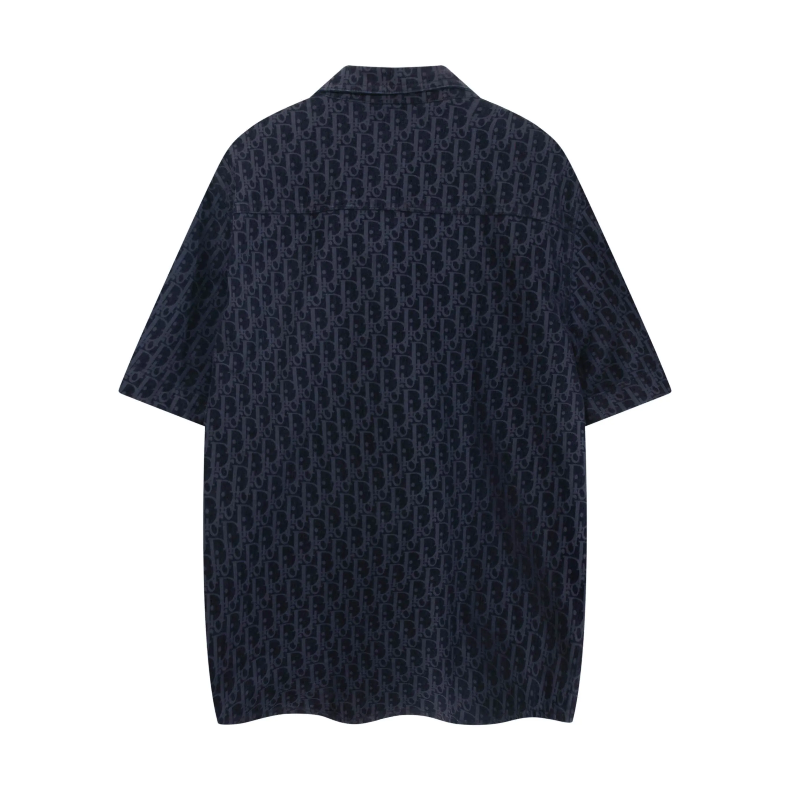 🅿️320 High-quality new Dior Dior [New] Year of the Snake limited pocket flocked denim short lining with classic presbyopia reinterpretation. The snake-shaped pattern on the pocket forms the brand letters with a slight flocking effect. Three-dimensional pattern. Cotton denim fabric. Low-key dark wash design style. Classic version. Not picky. Size: xs-l